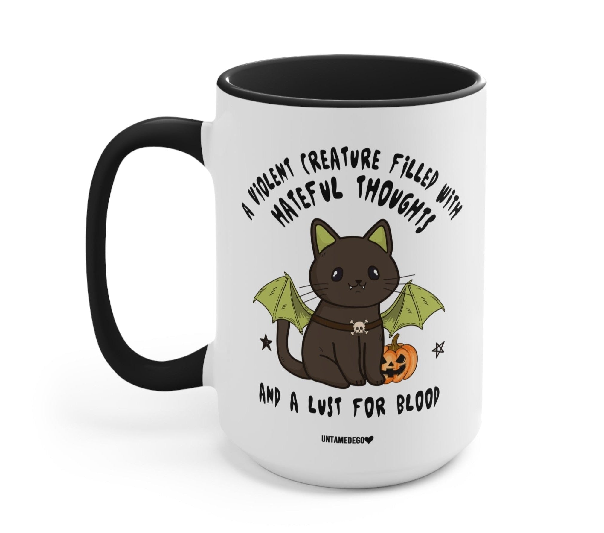 A Hateful Creature Filled With Hateful Thoughts And A Lust For Blood Mug - UntamedEgo LLC.