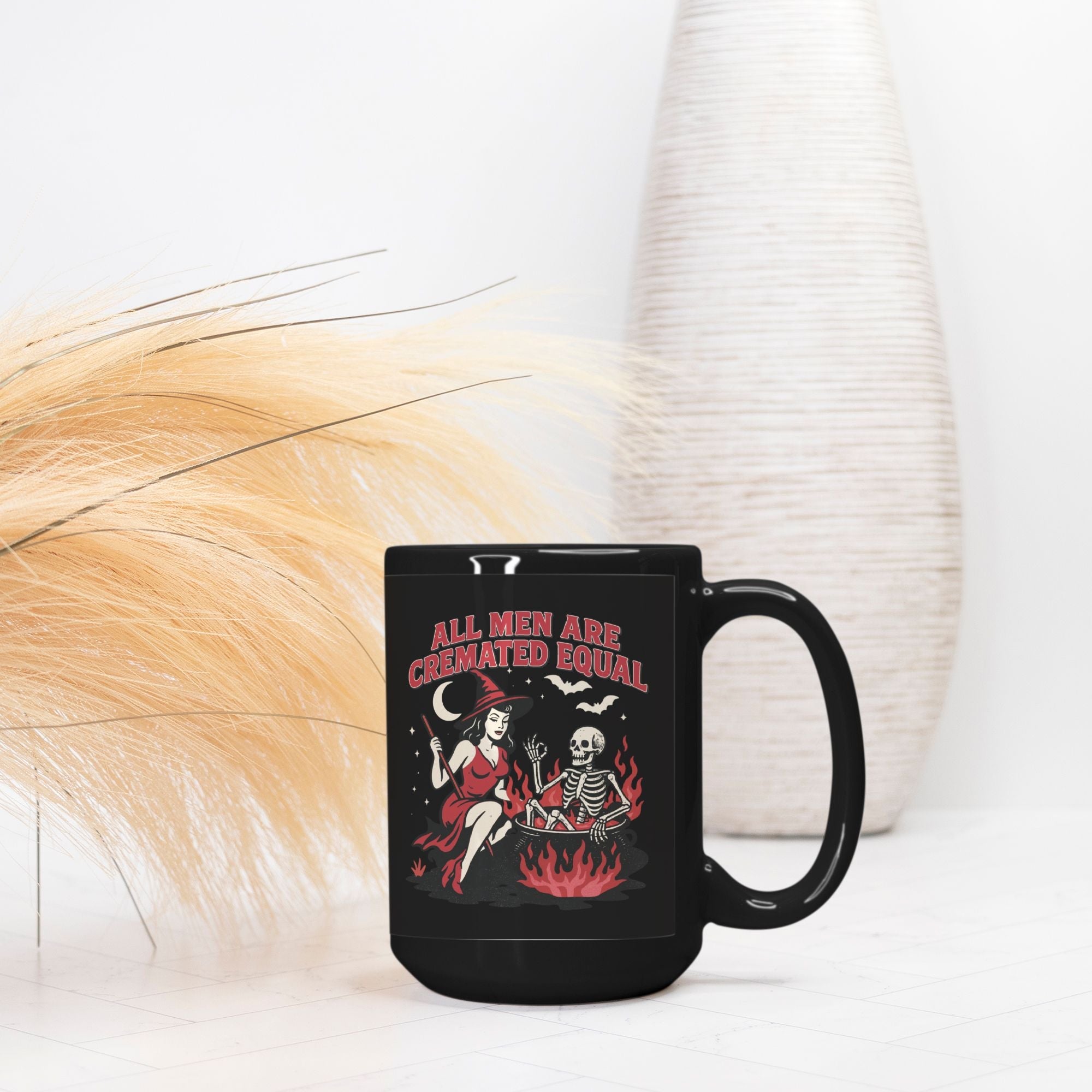 All Men Are Cremated Equal Halloween Mug - UntamedEgo LLC.