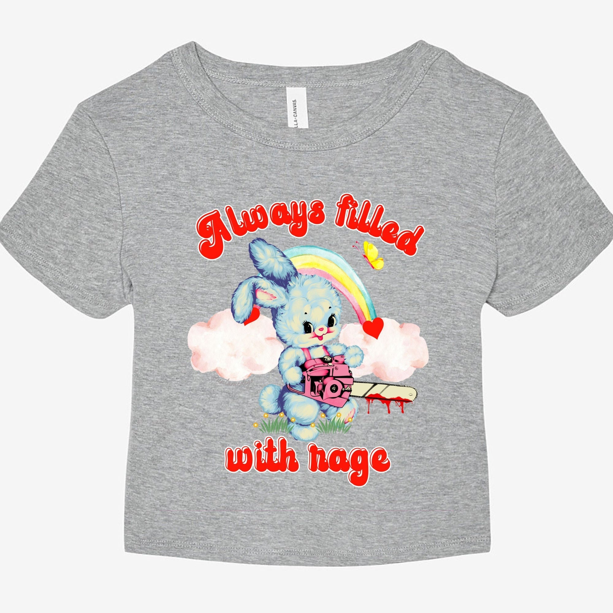 Always Filled With Rage Graphic Baby Tee - UntamedEgo LLC.