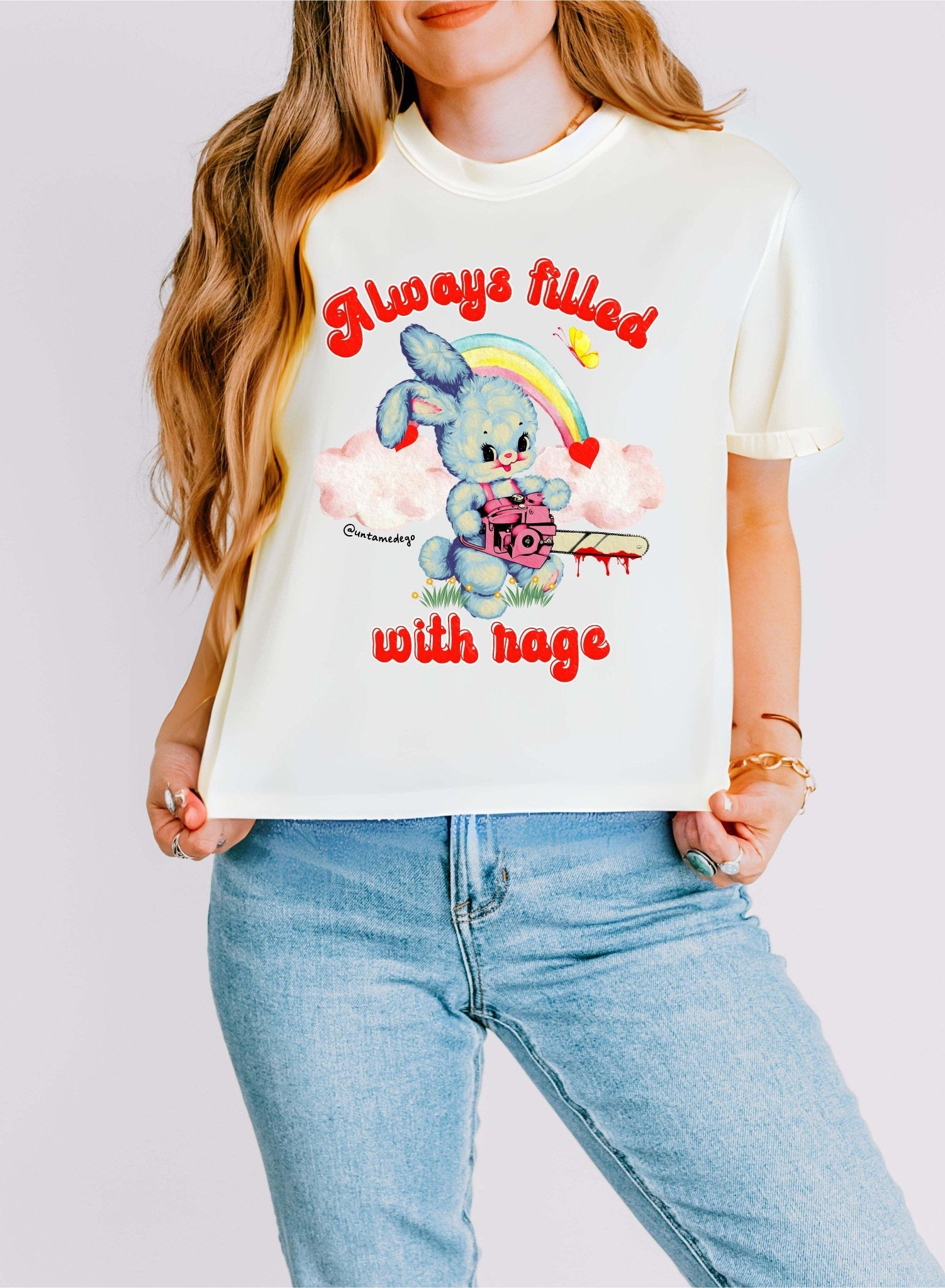 Always Filled With Rage Women's Boxy Tee - UntamedEgo LLC.
