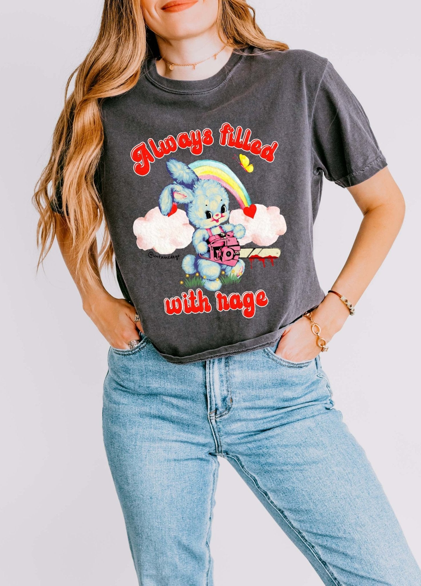 Always Filled With Rage Women's Boxy Tee - UntamedEgo LLC.