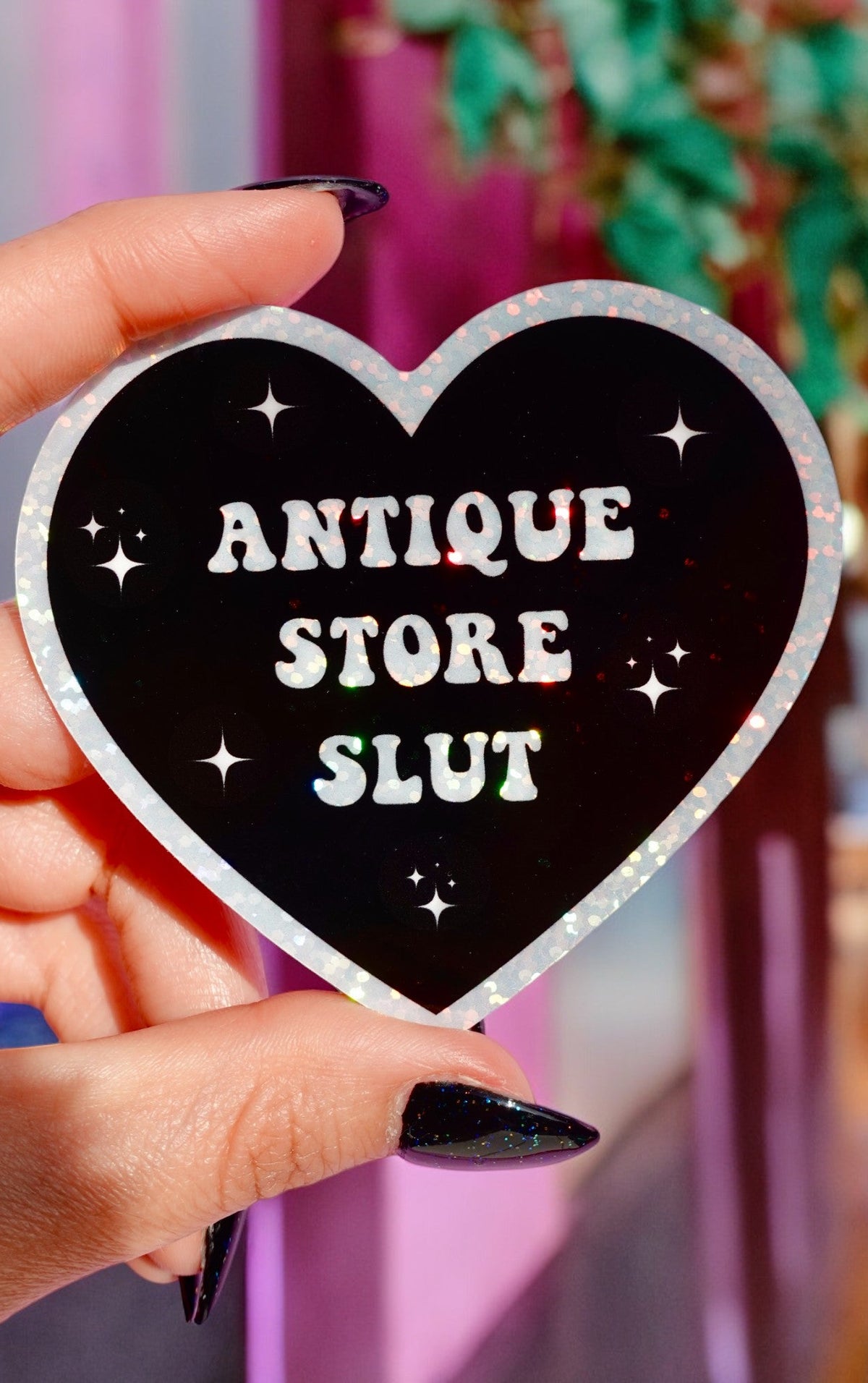 Antique Store Slut Sticker - UntamedEgo LLC.