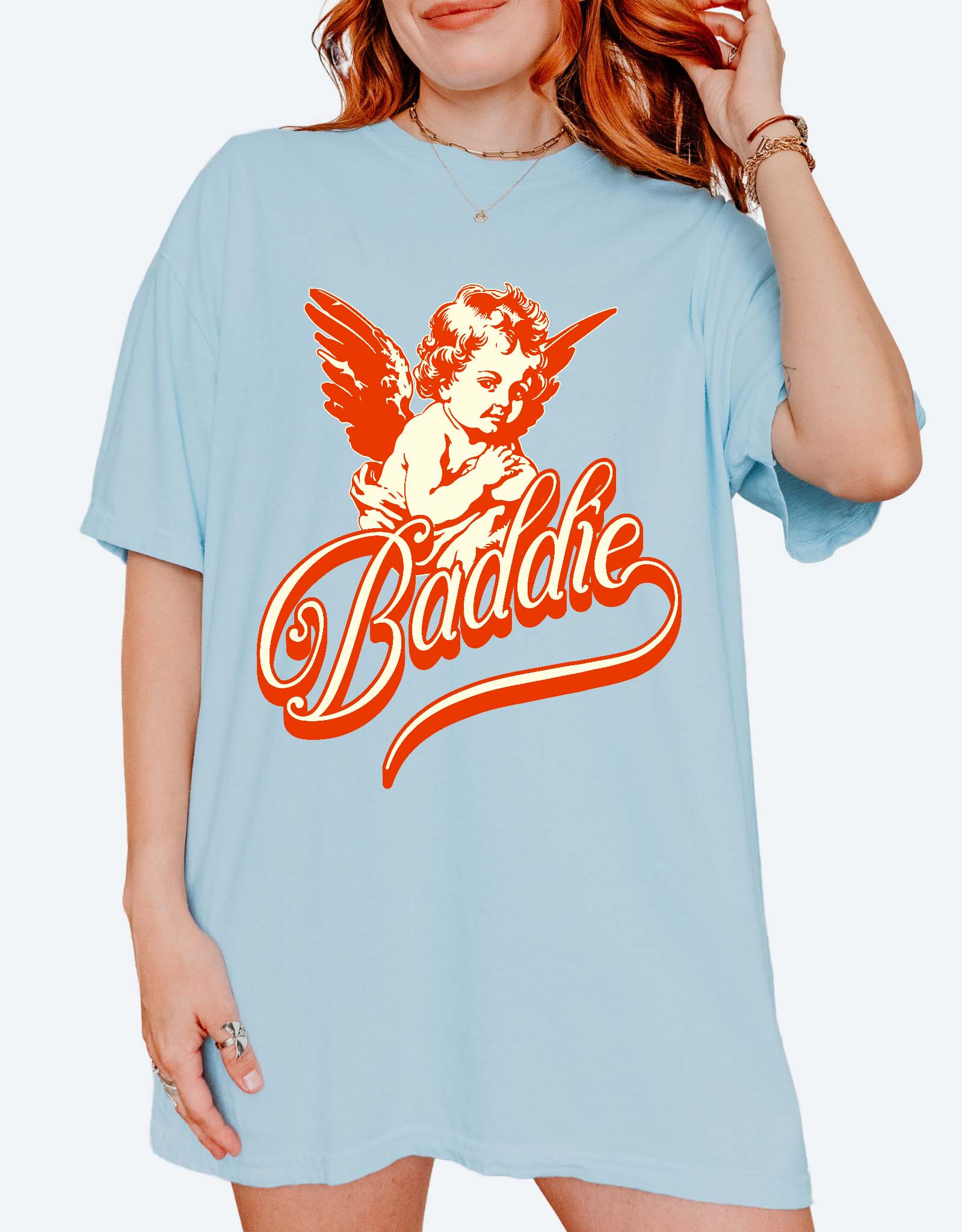 Baddie Angel Tee - UntamedEgo LLC.