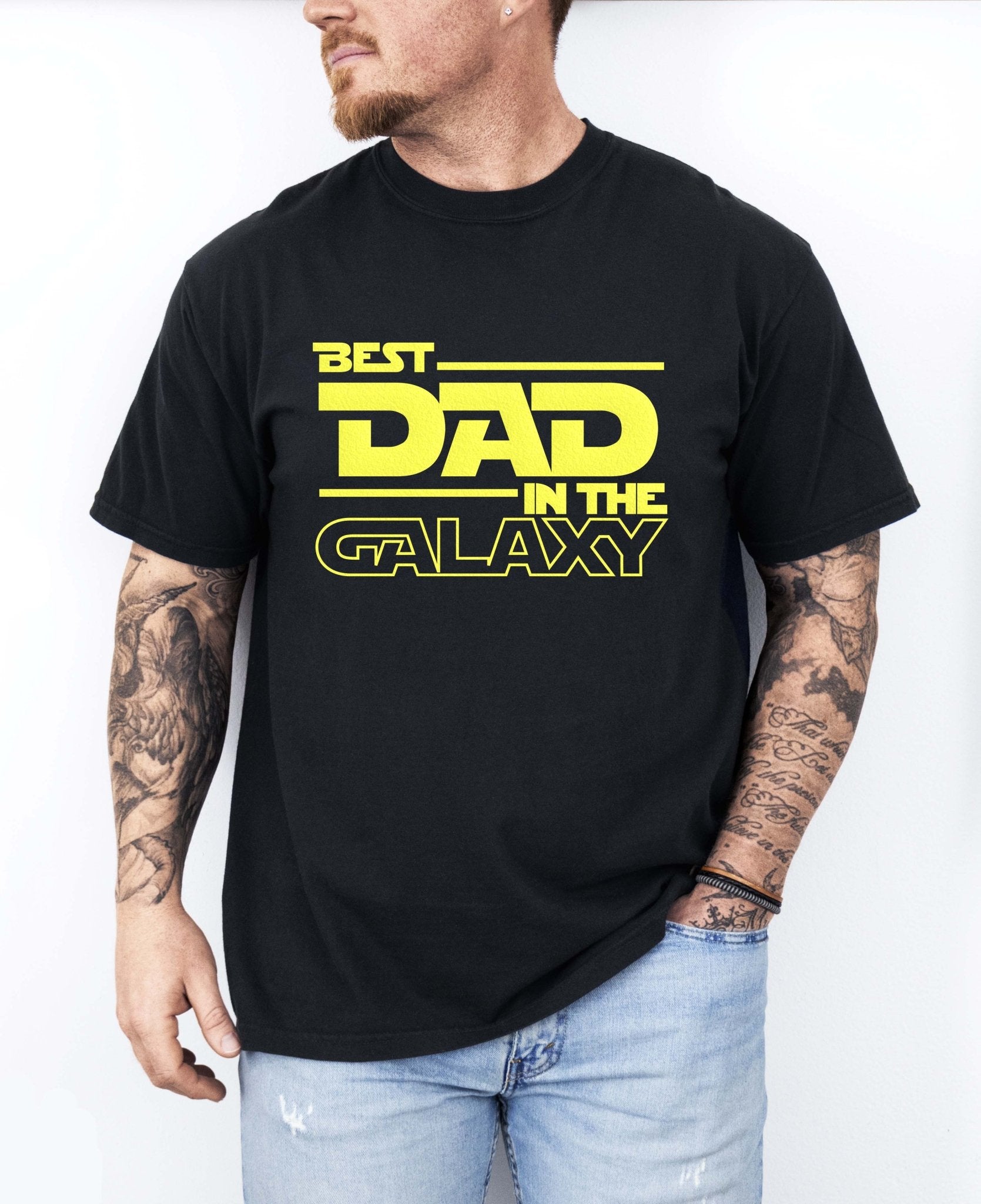 Best Dad In The Galaxy Tee - UntamedEgo LLC.