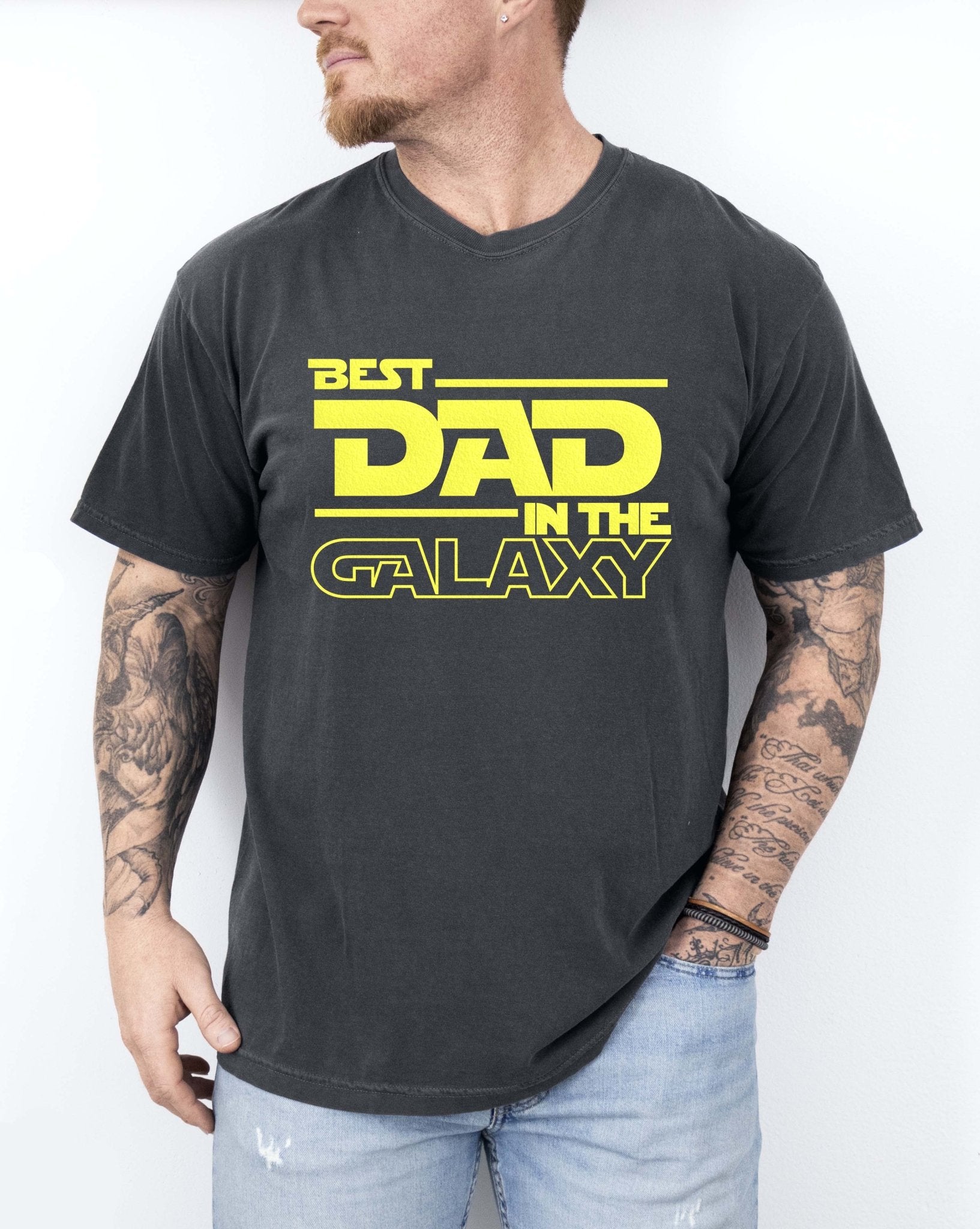Best Dad In The Galaxy Tee - UntamedEgo LLC.
