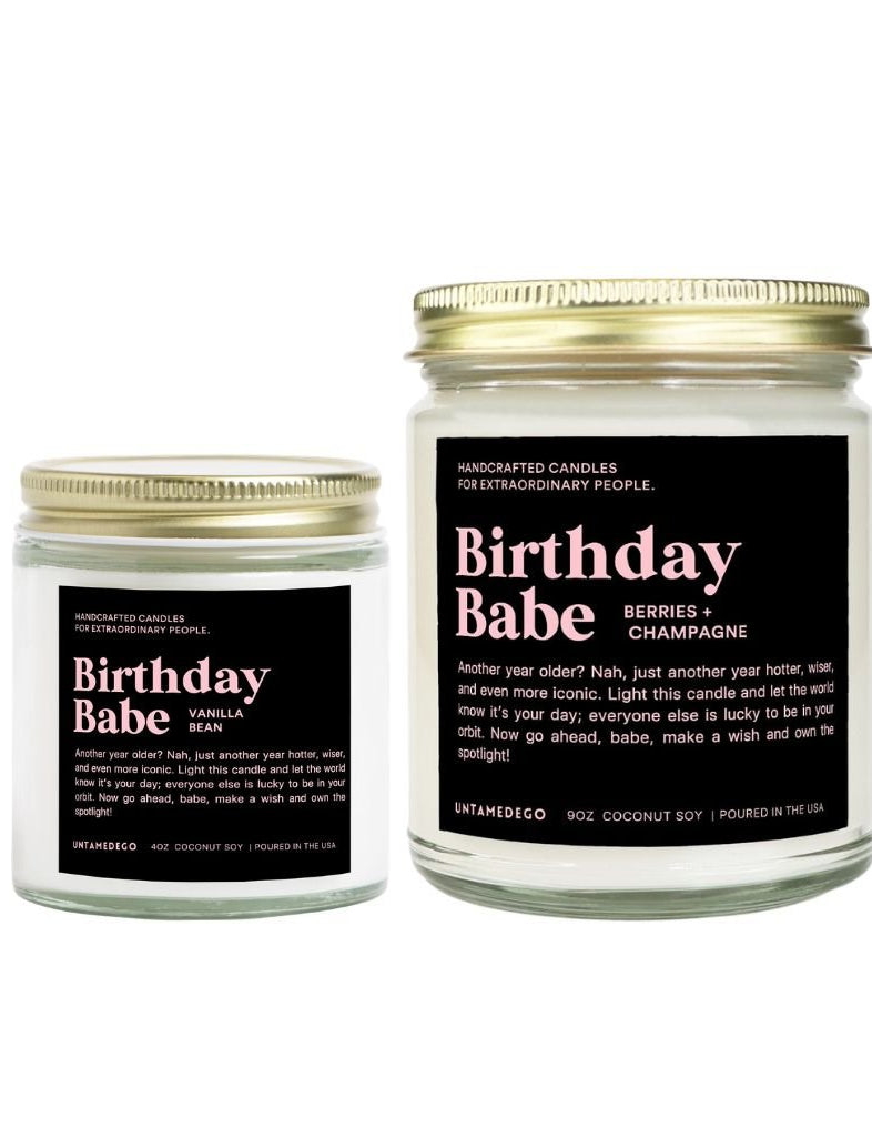 Birthday Babe Candle - UntamedEgo LLC.