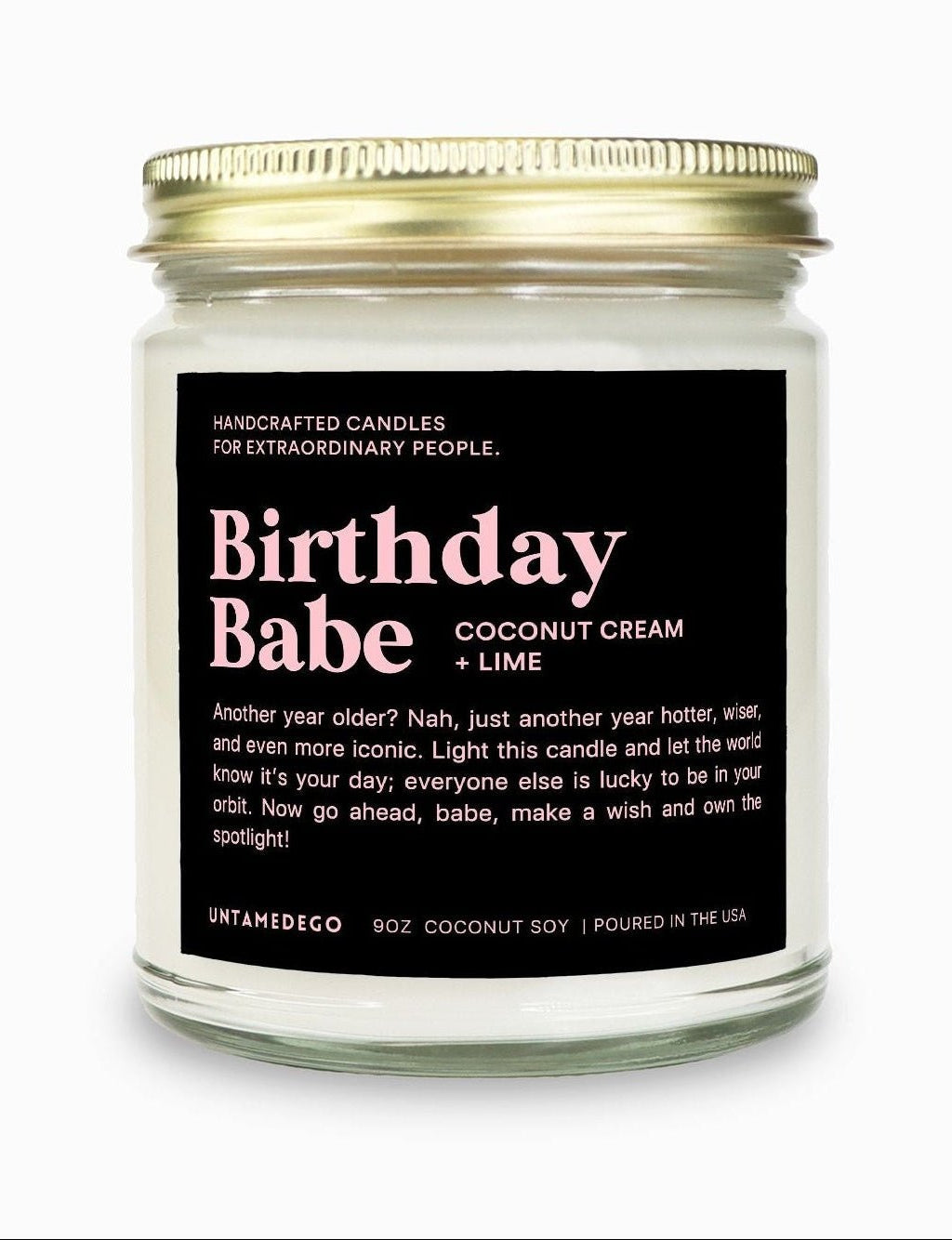 Birthday Babe Candle - UntamedEgo LLC.