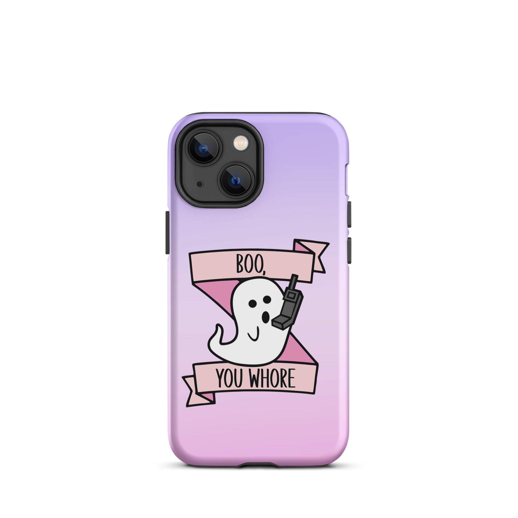 Boo You Whore Ghosty Halloween Tough Case for iPhone® - UntamedEgo LLC.
