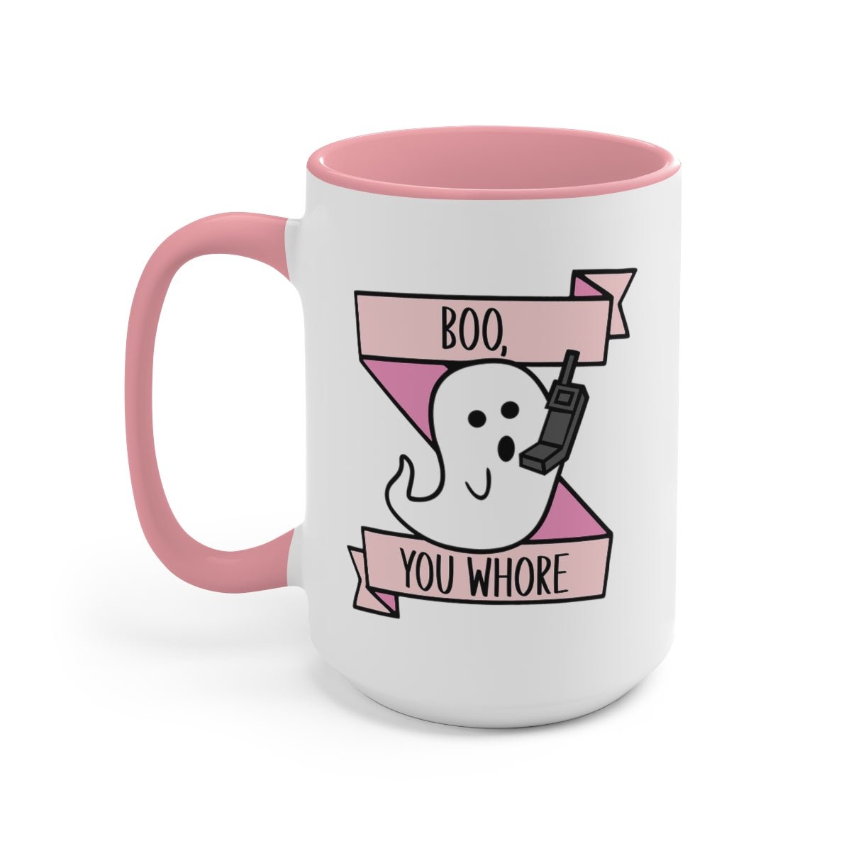 Boo You Whore Halloween Mug - UntamedEgo LLC.