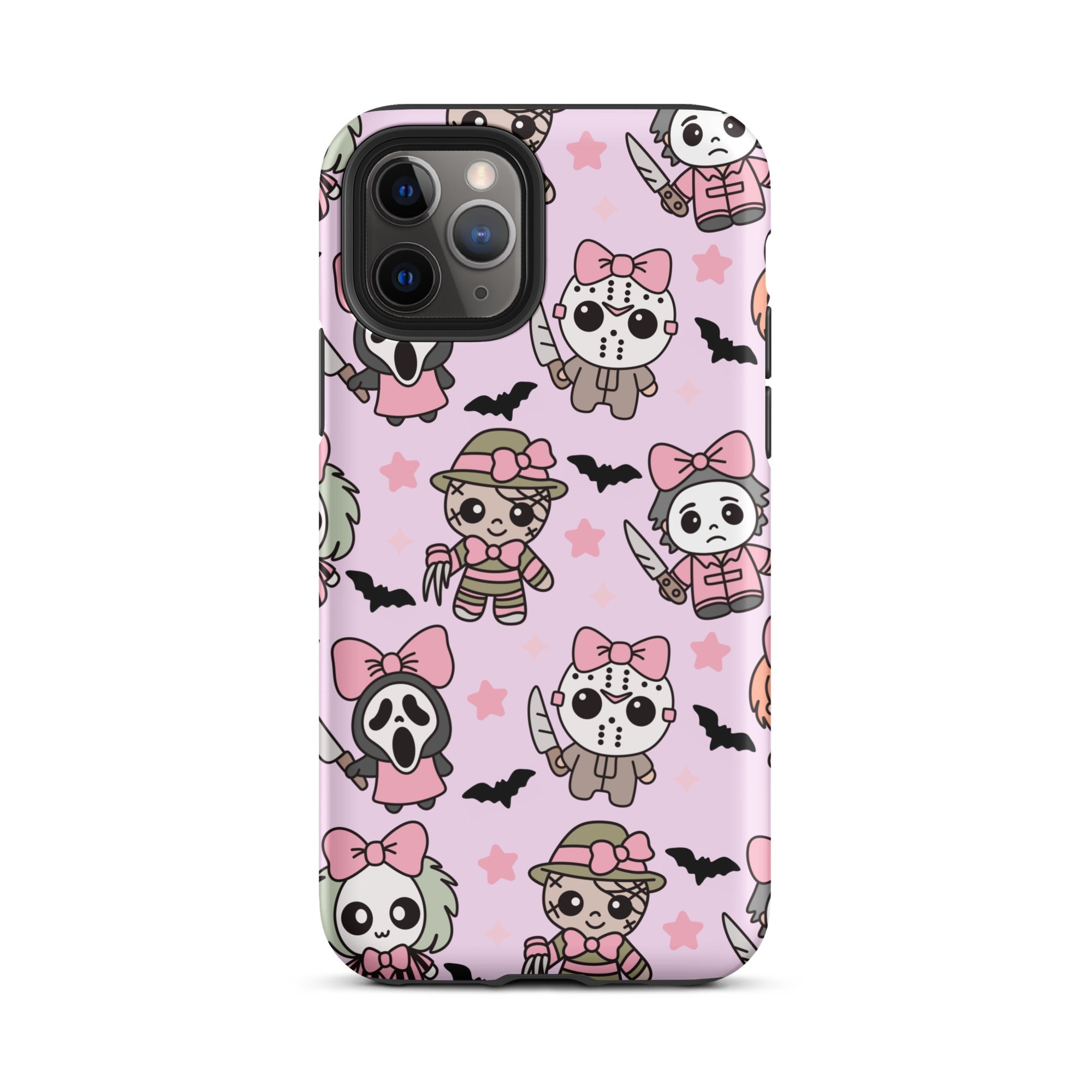 Chibi Killers Pastel Pink Halloween Tough Case for iPhone® - UntamedEgo LLC.