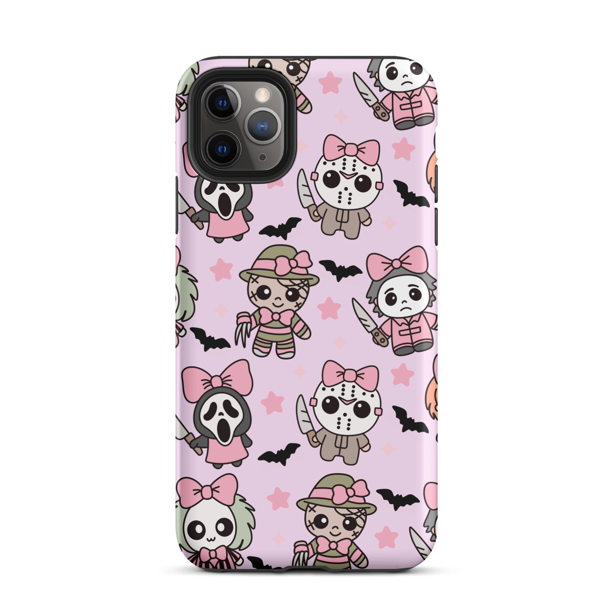 Chibi Killers Pastel Pink Halloween Tough Case for iPhone® - UntamedEgo LLC.