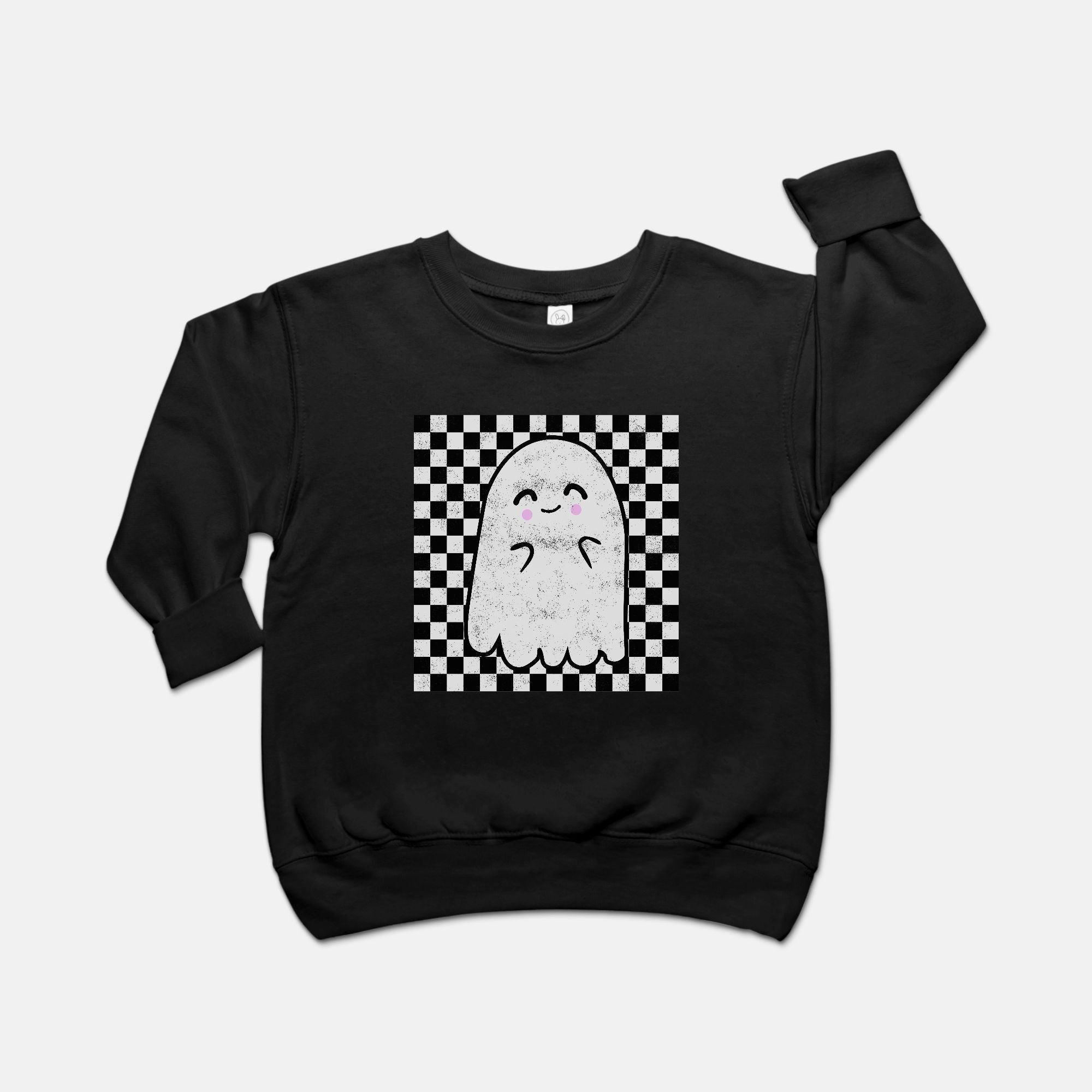 Cutie Pie Ghost Toddler Crew Neck Sweatshirt - 3317 - UntamedEgo LLC.