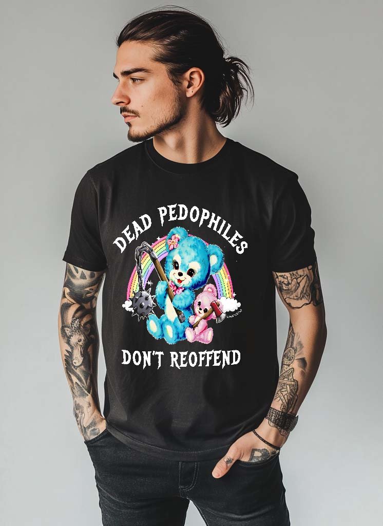 Dead Pedophiles Don't Reoffend Men's Tee - UntamedEgo LLC.