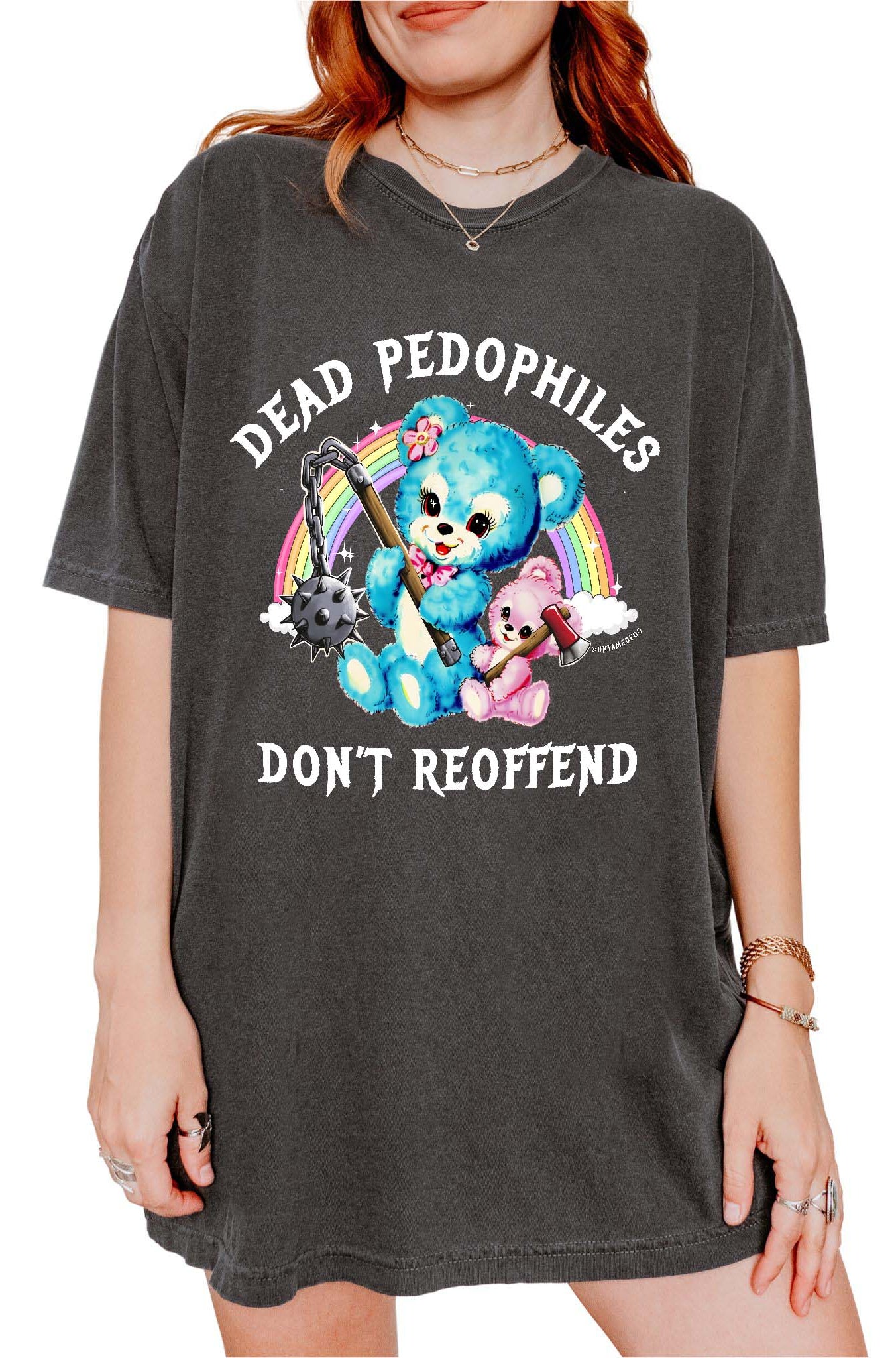 Dead Pedophiles Don’t Reoffend Shirt Graphic Tee - UntamedEgo LLC.