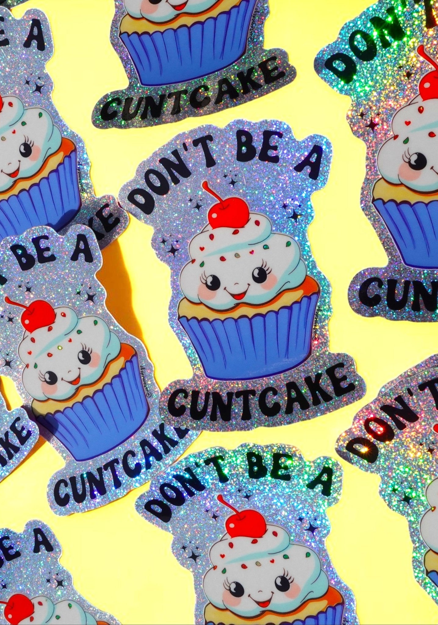 Don’t Be a Cuntcake Sticker - UntamedEgo LLC.