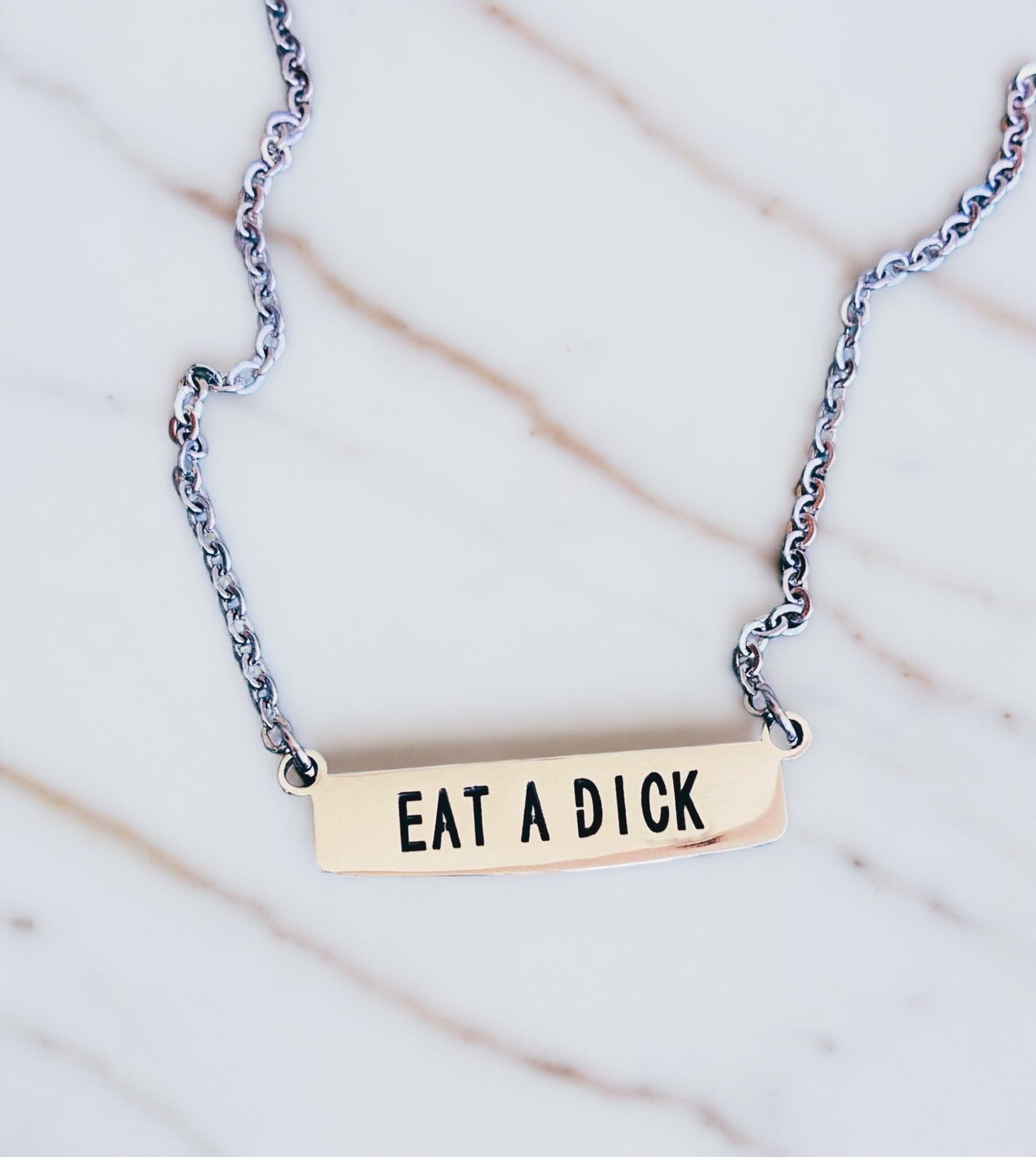 Eat A D*ck Necklace - UntamedEgo LLC.