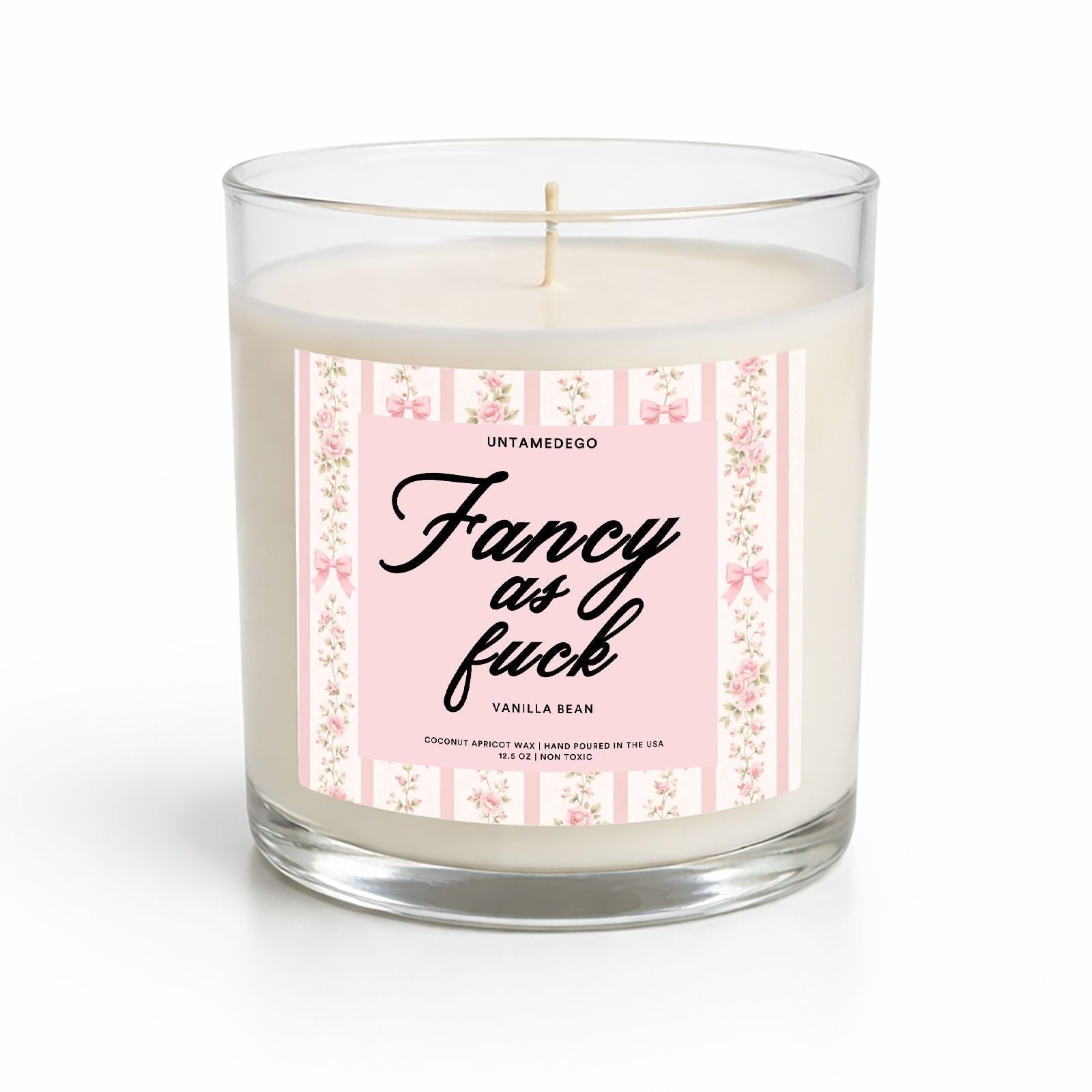Fancy As Fuck | Glass Candle - UntamedEgo LLC.