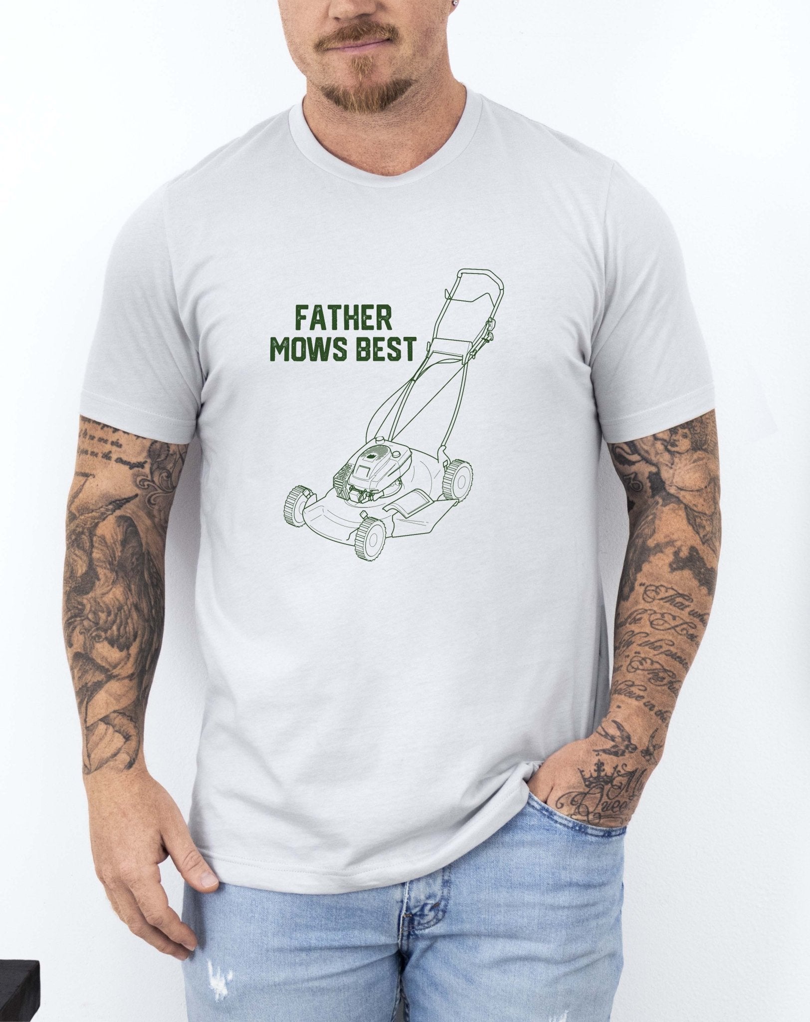 Father Mows Best Tee - UntamedEgo LLC.