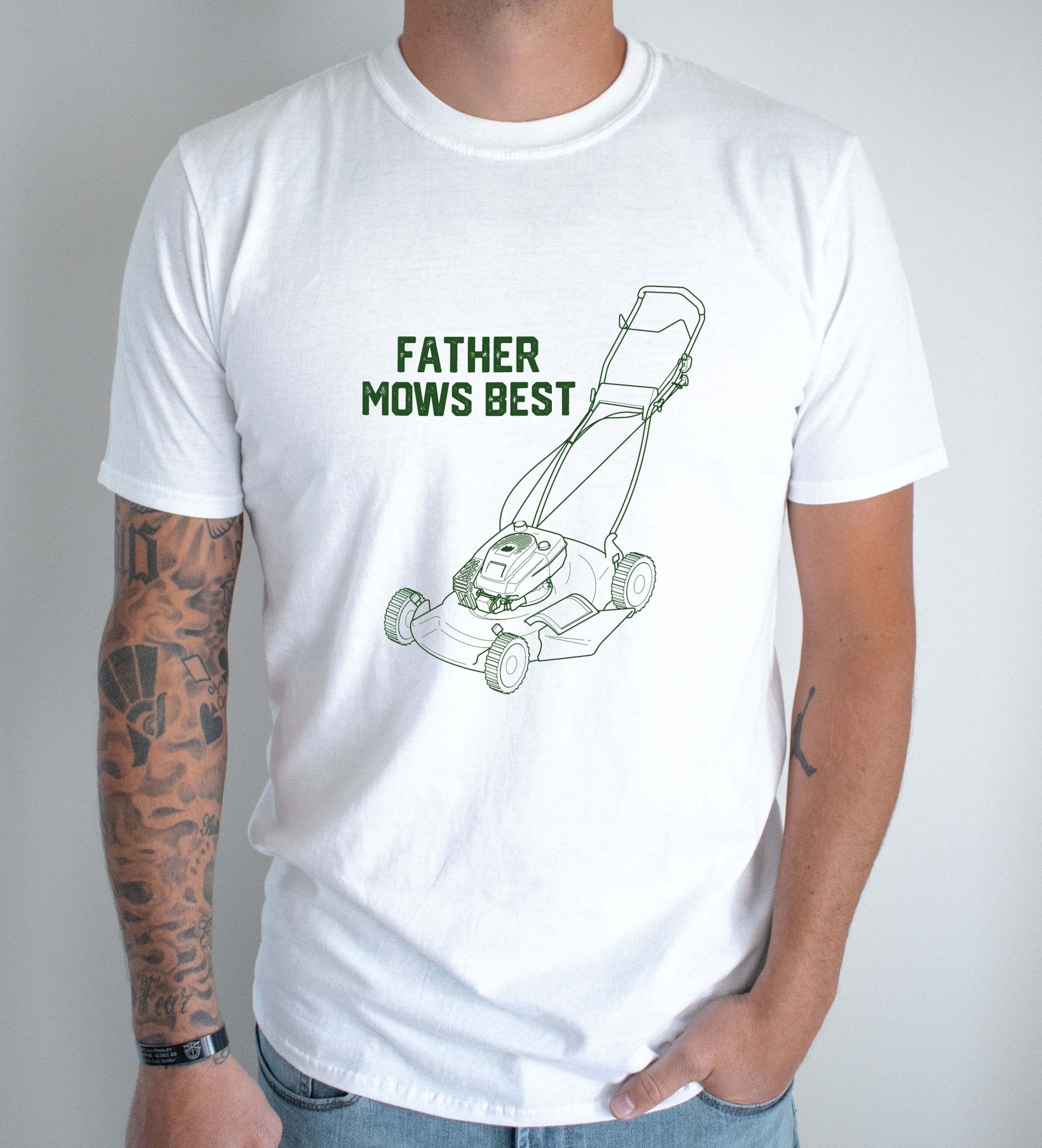 Father Mows Best Tee - UntamedEgo LLC.