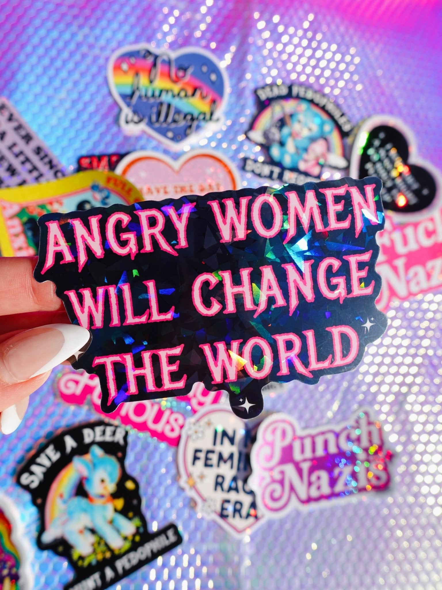 Feminine Rage Sticker Pack - UntamedEgo LLC.