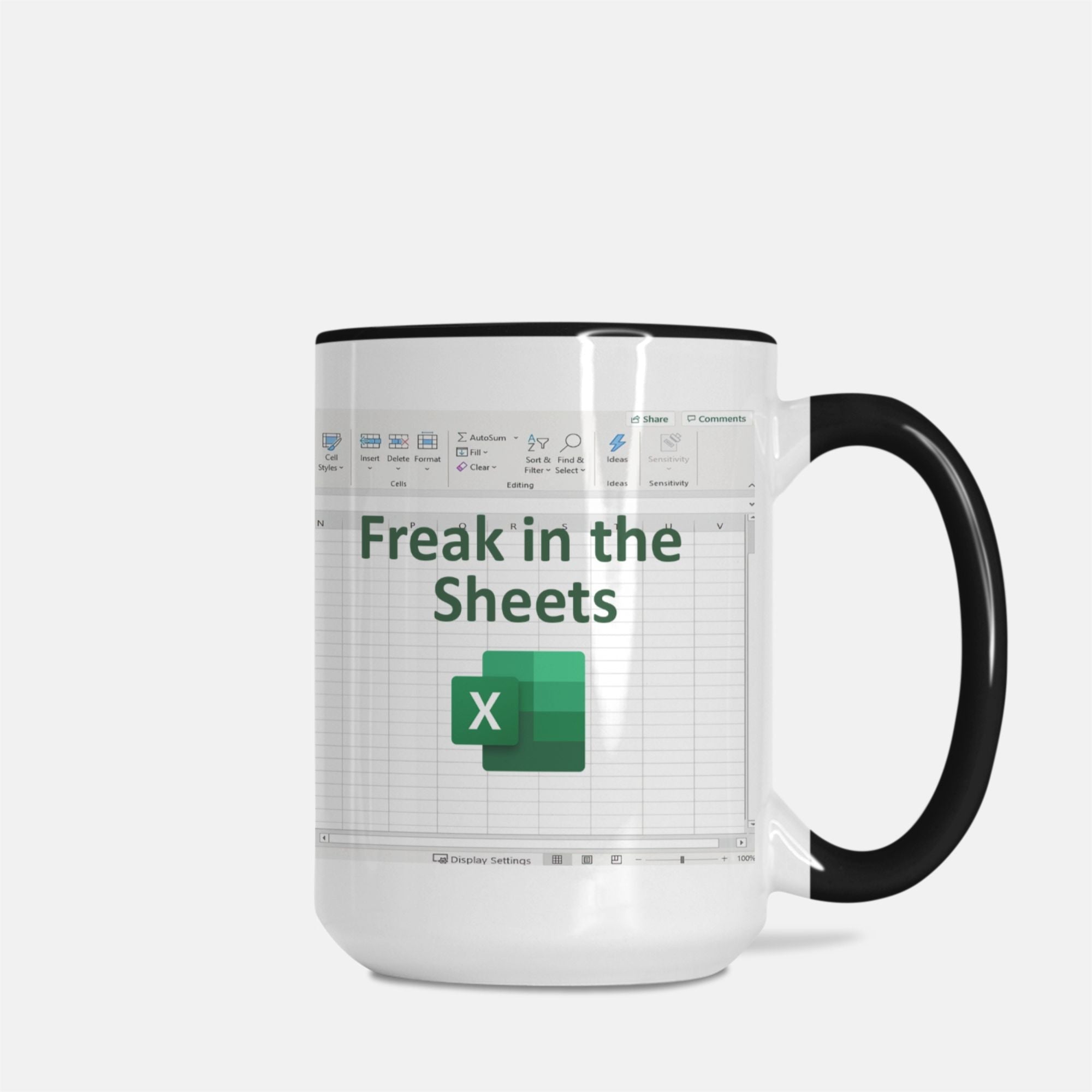 Freak In The Sheets Accent Mug - UntamedEgo LLC.