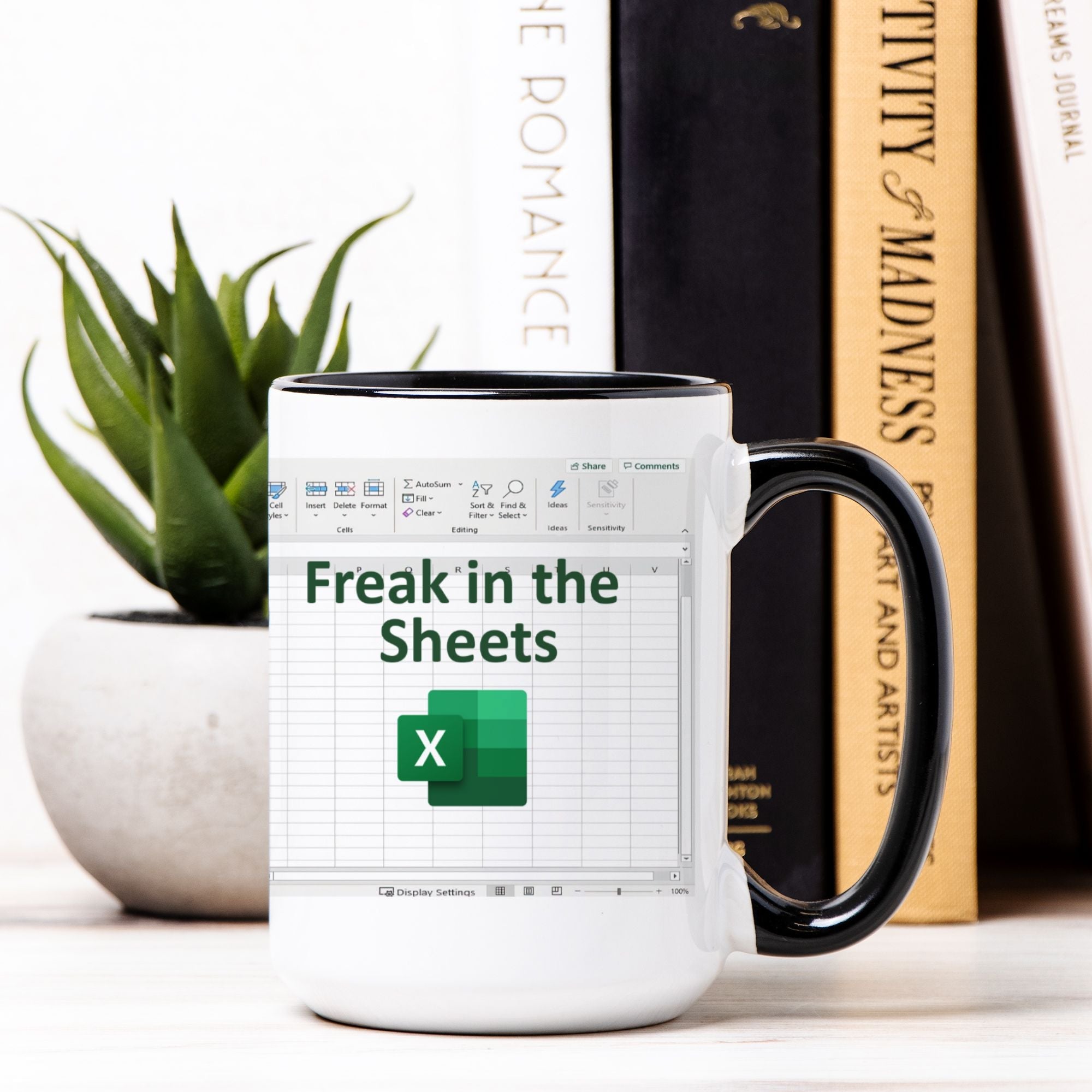 Freak In The Sheets Accent Mug - UntamedEgo LLC.