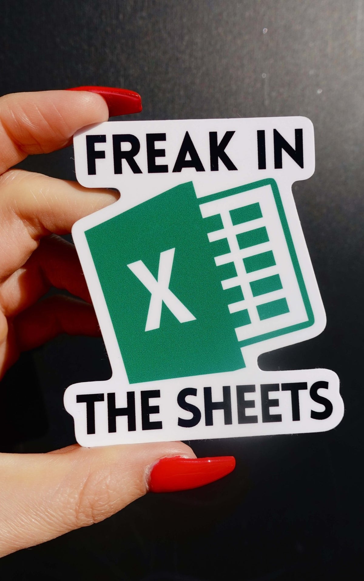 Freak In The Sheets Sticker - UntamedEgo LLC.