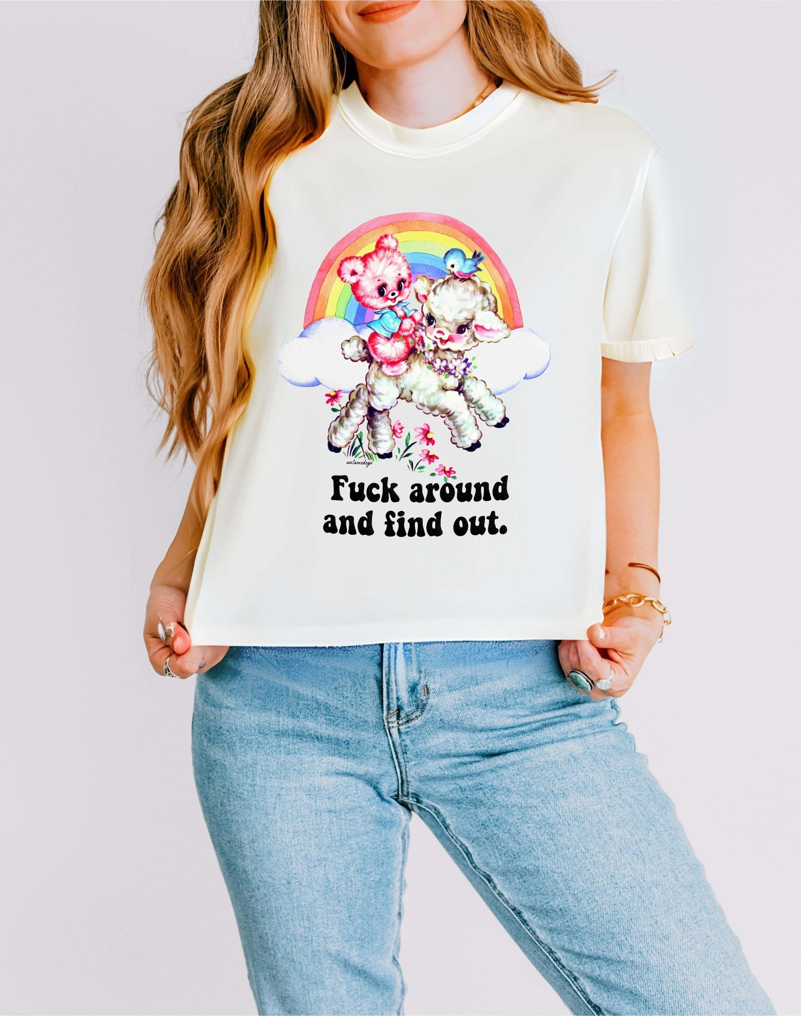 Fuck Around And Find Out Boxy Women's Tee - UntamedEgo LLC.