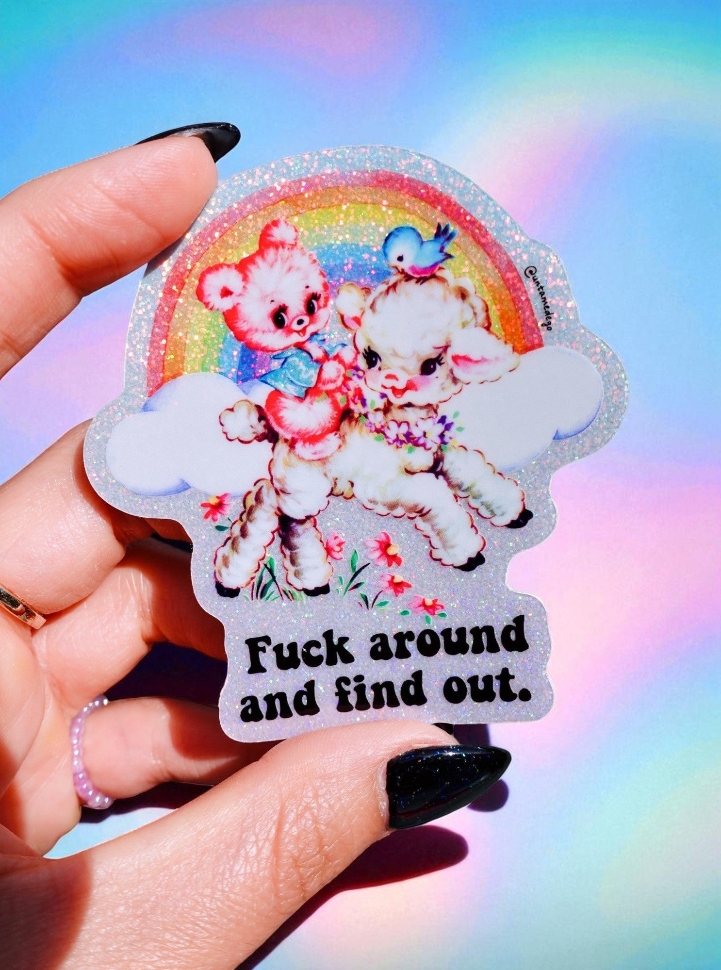 Fuck Around And Find Out Sticker - UntamedEgo LLC.