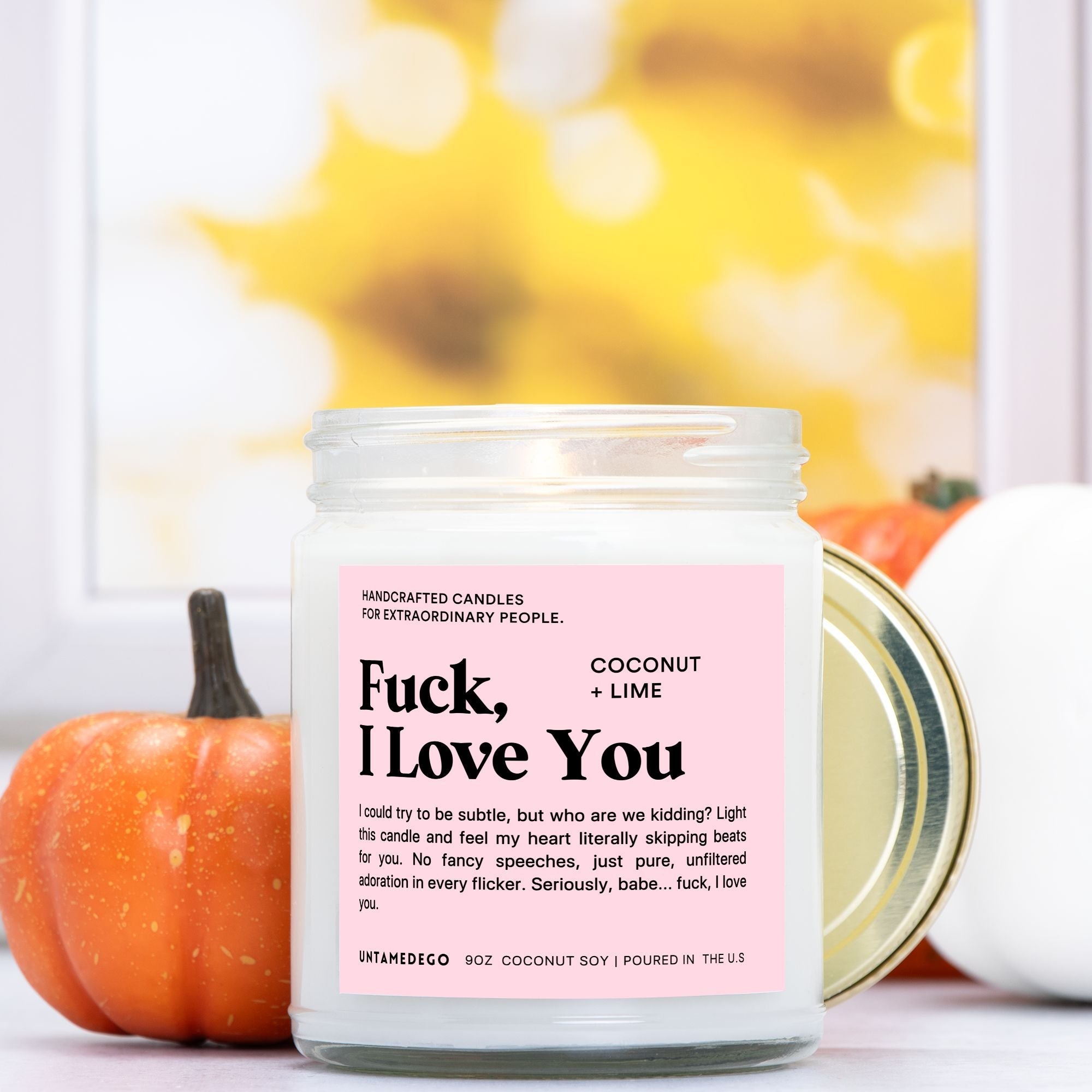 Fuck I Love You 9oz Candle - UntamedEgo LLC.