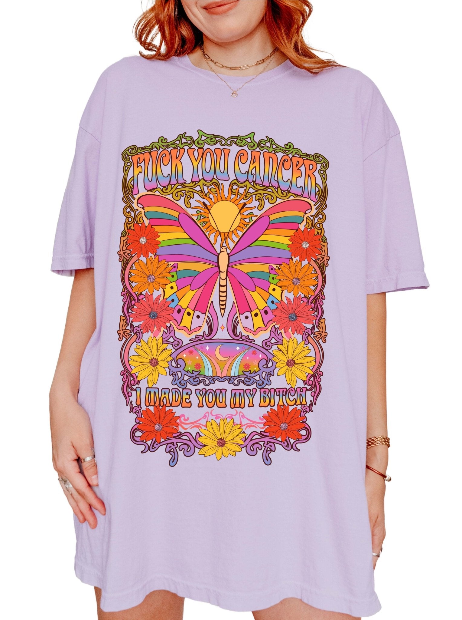 Fuck You Cancer I Made You My Bitch Tee - UntamedEgo LLC.