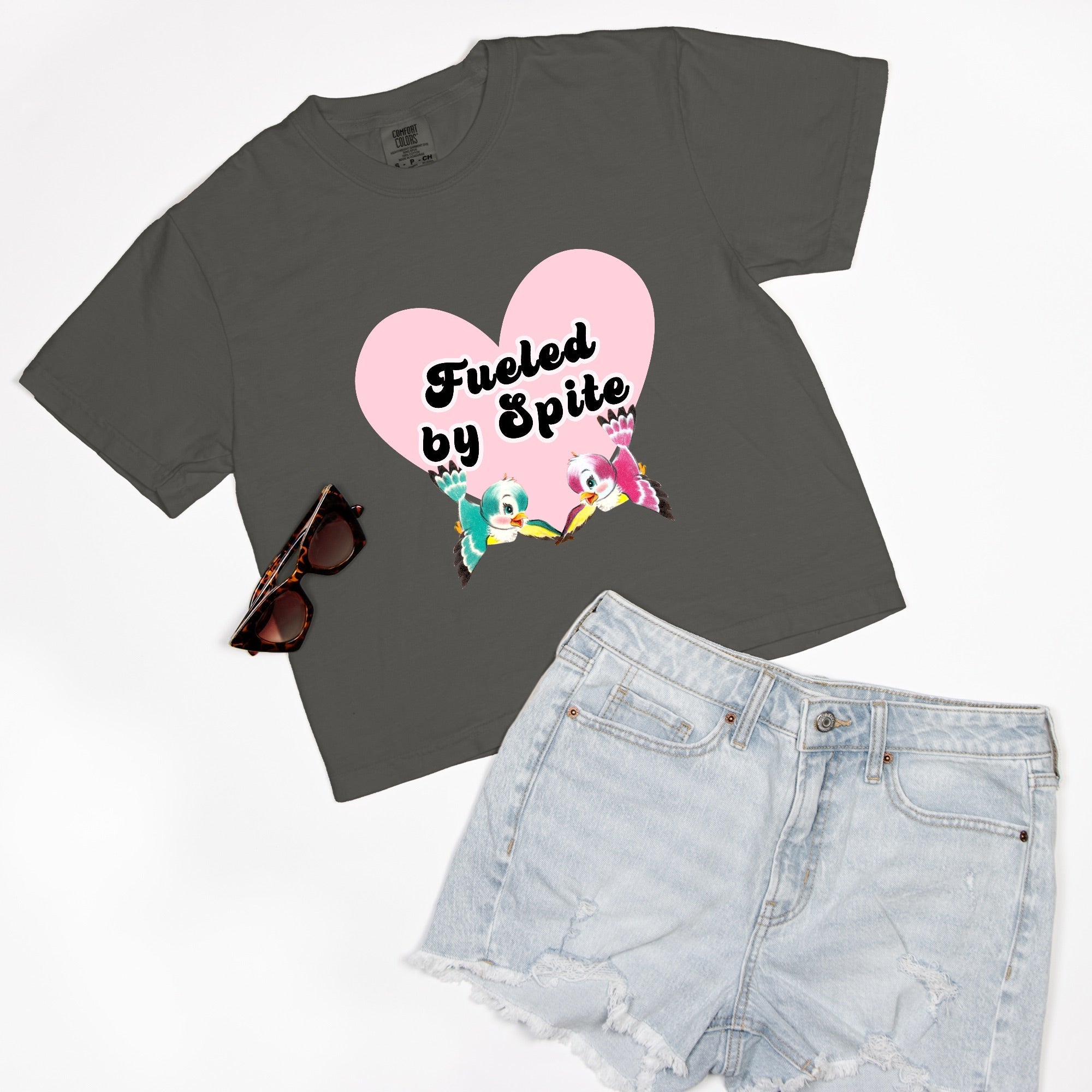Fueled By Spite Women’s Boxy Tee - UntamedEgo LLC.