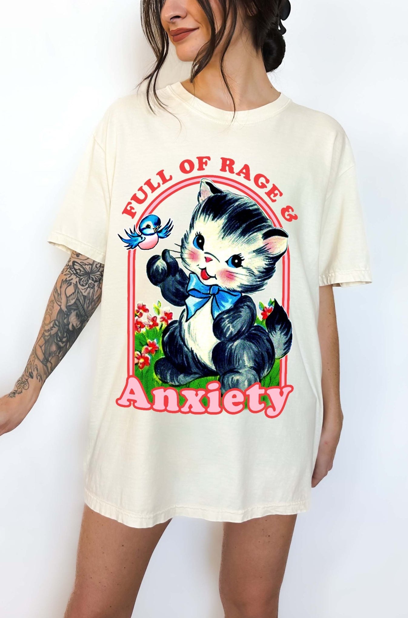 Full Of Rage And Anxiety Tee - UntamedEgo LLC.