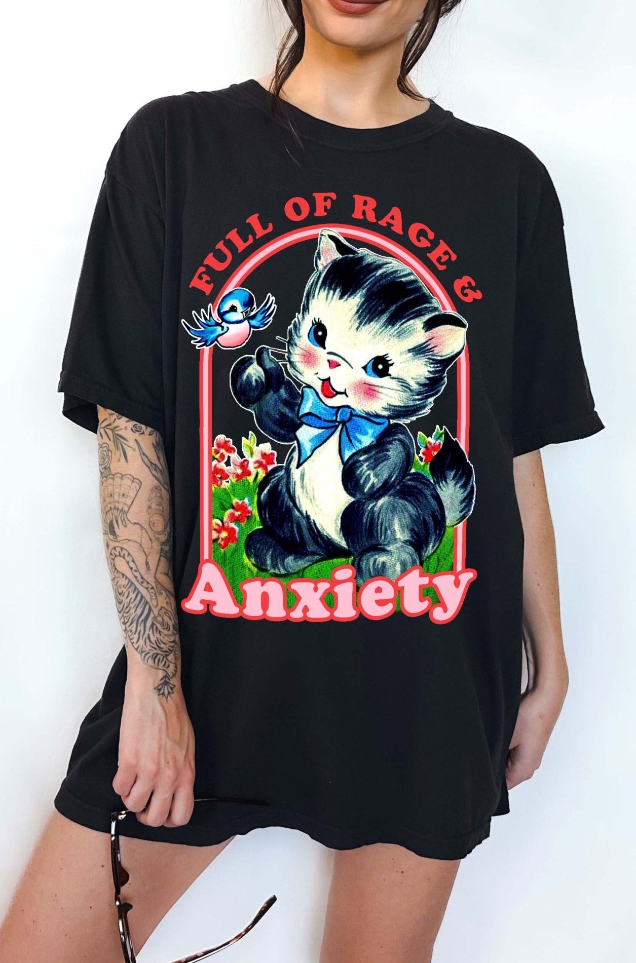 Full Of Rage And Anxiety Tee - UntamedEgo LLC.