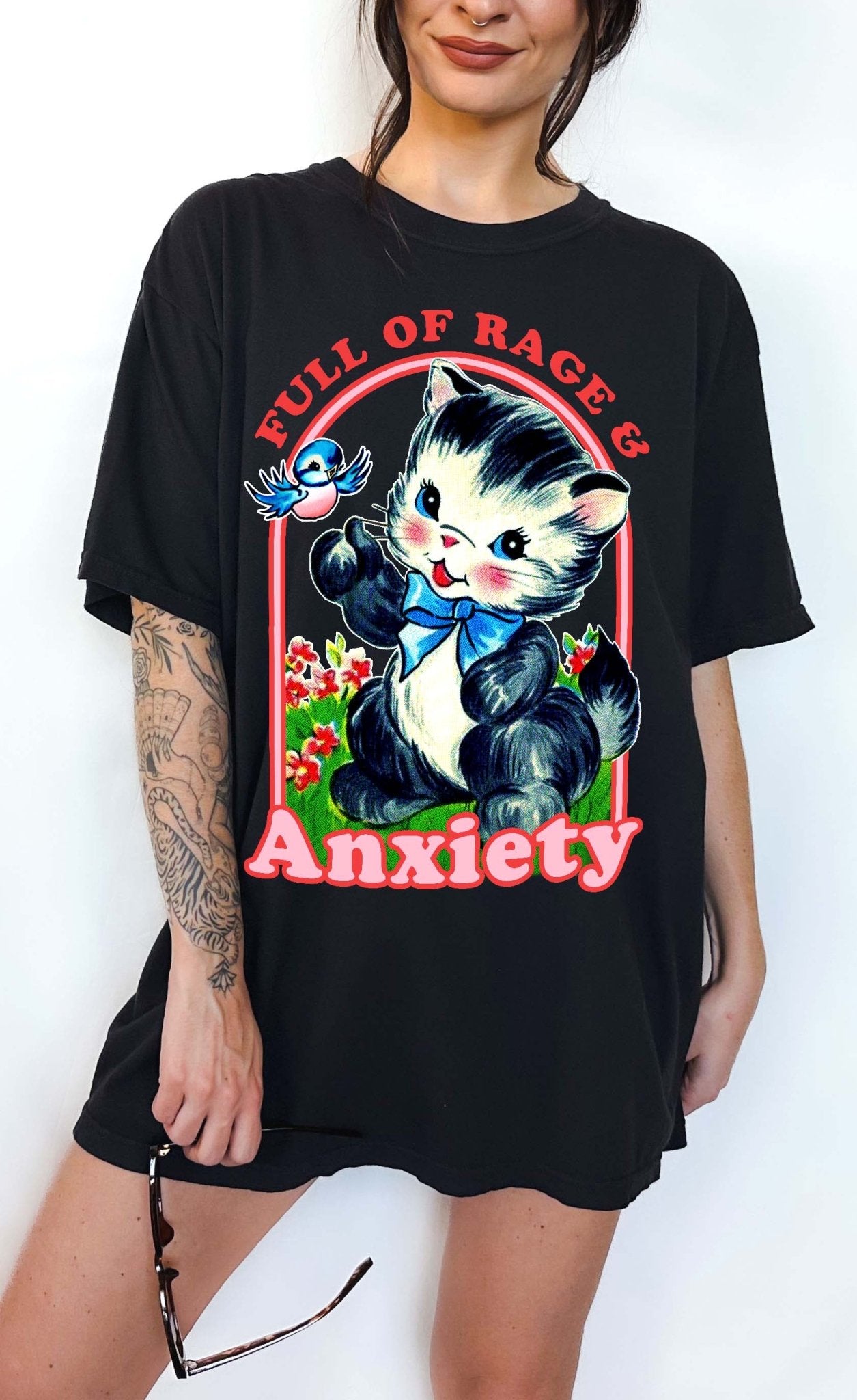 Full Of Rage And Anxiety Tee - UntamedEgo LLC.