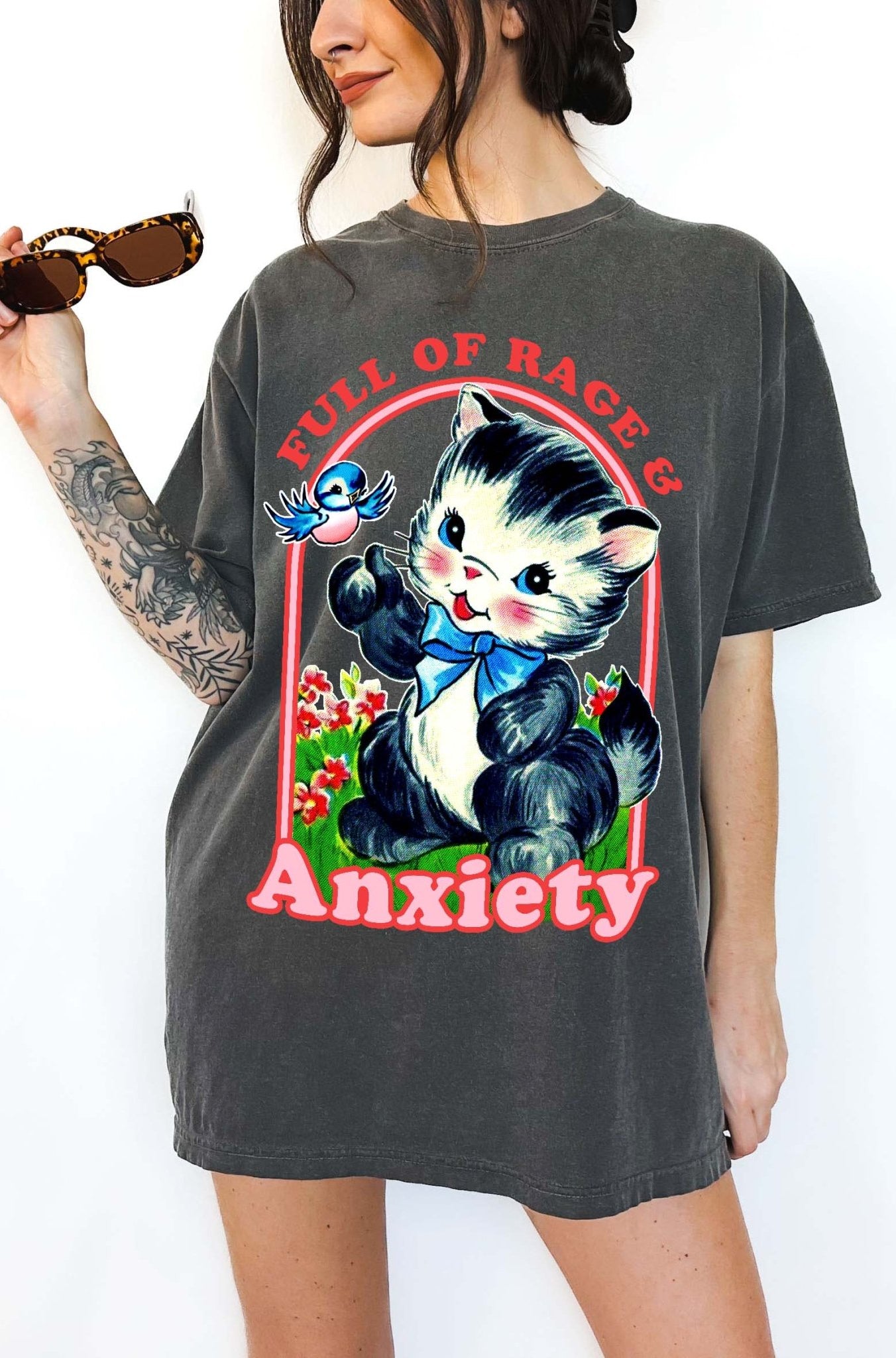 Full Of Rage And Anxiety Tee - UntamedEgo LLC.