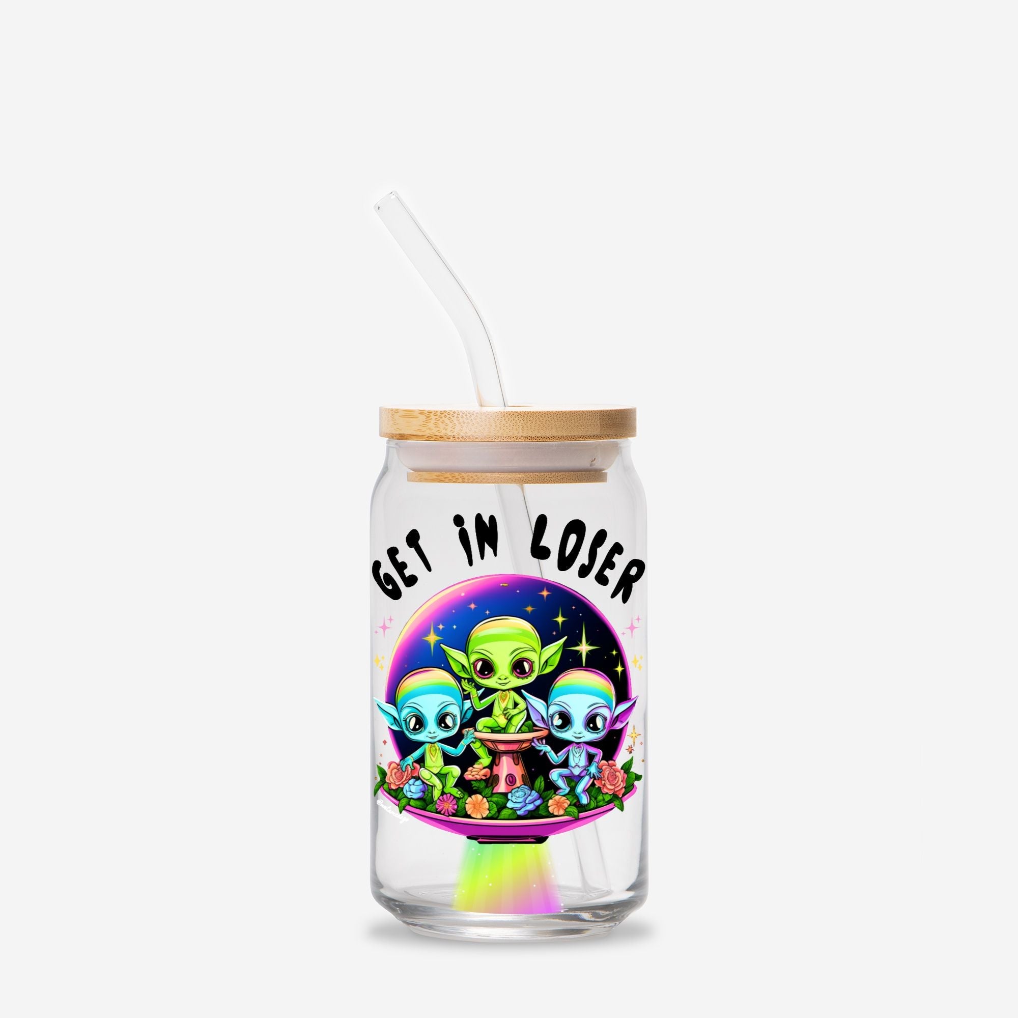 Get In Loser Glass Can 16oz - UntamedEgo LLC.