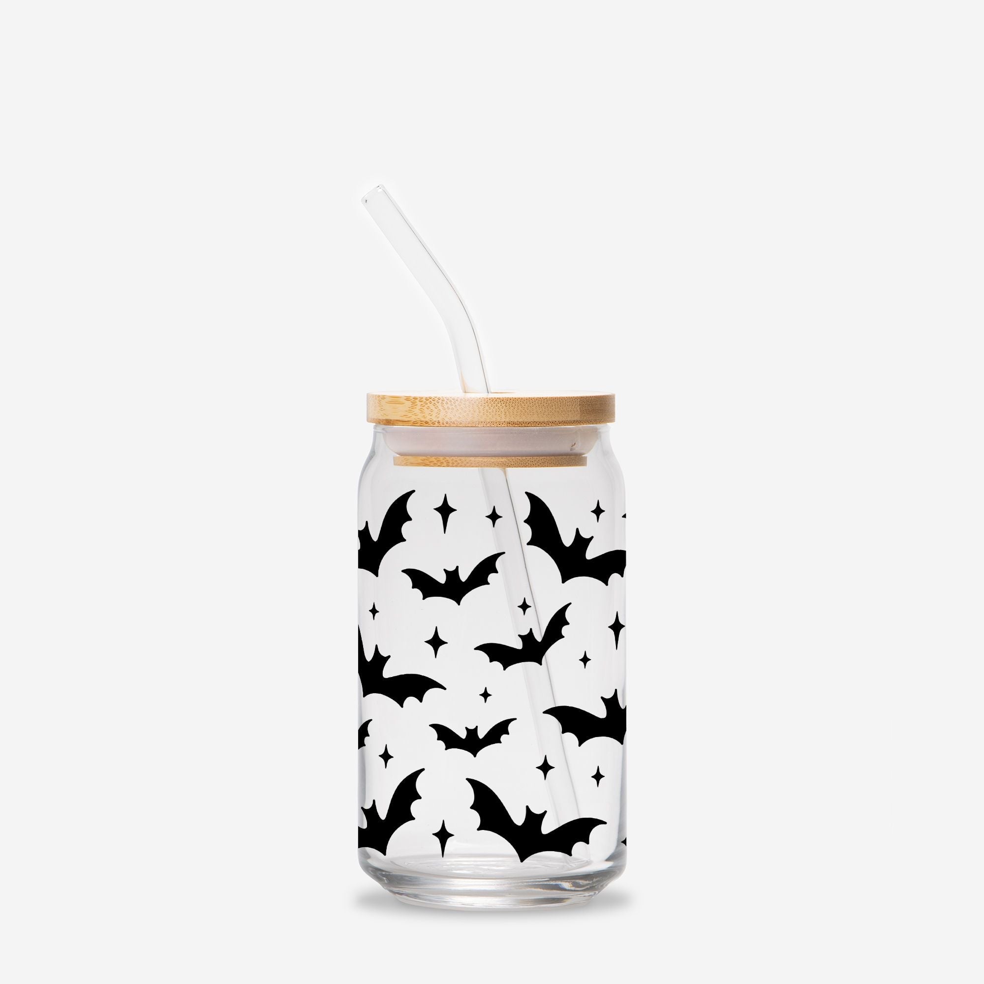 Halloween Bats Glass Tumbler - UntamedEgo LLC.