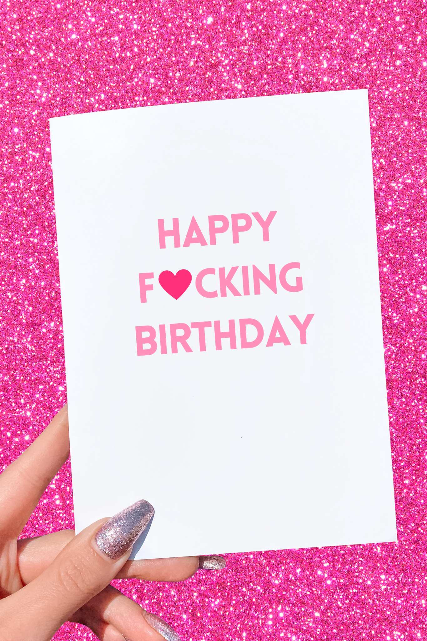 Happy Fucking Birthday Card - UntamedEgo LLC.