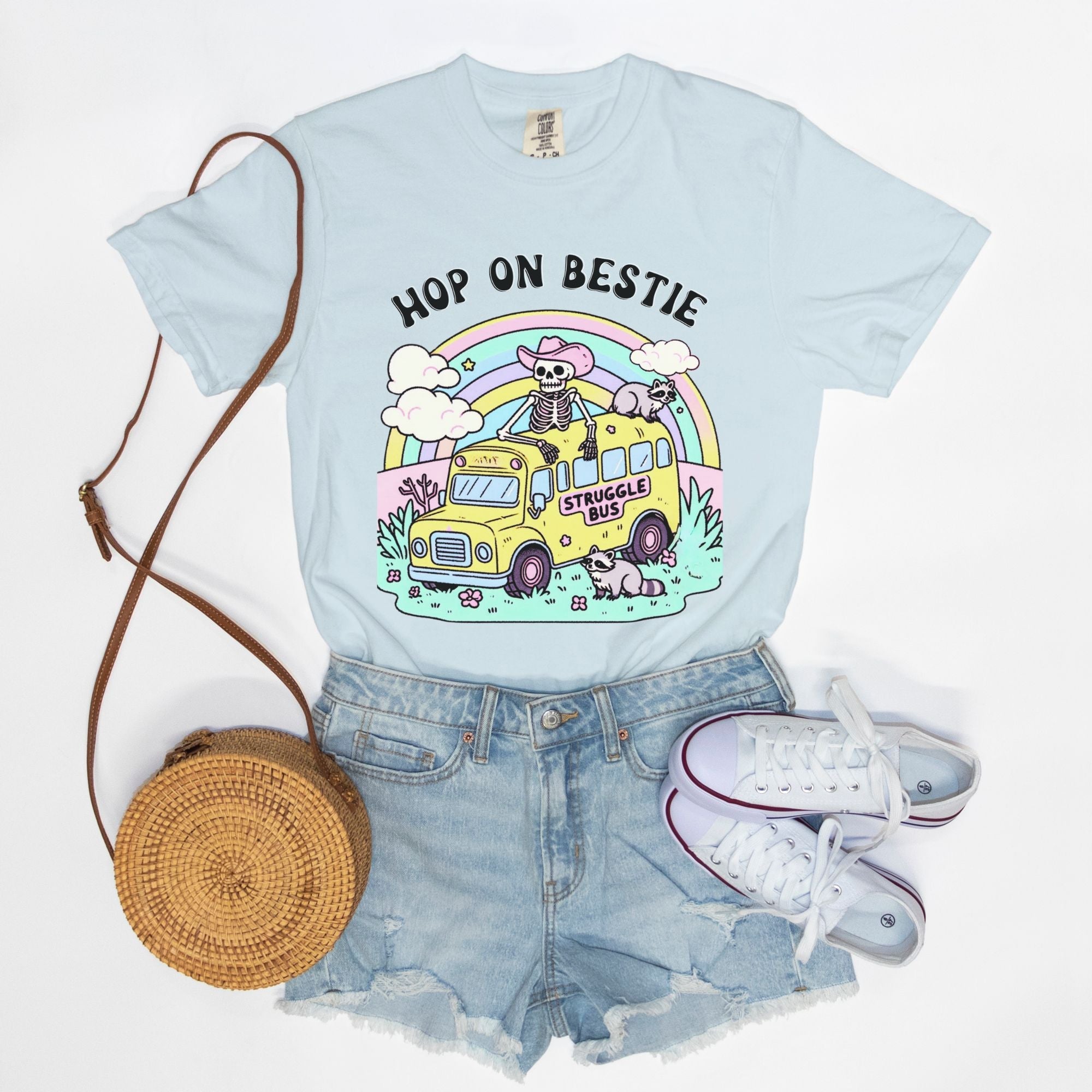 Hop On Bestie Tee - UntamedEgo LLC.