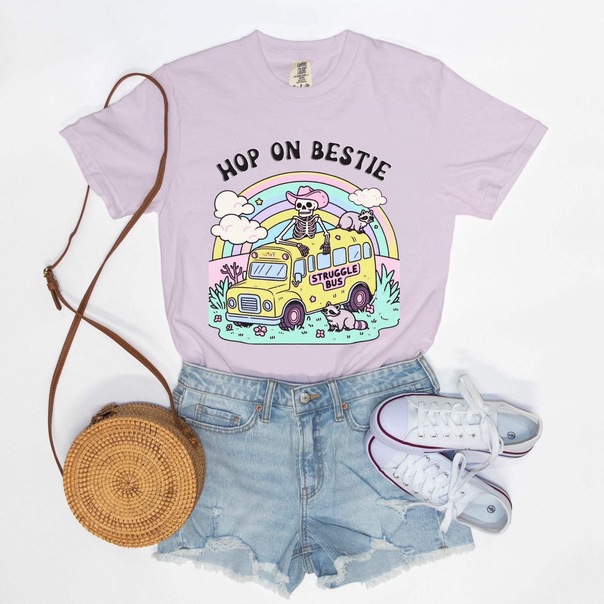 Hop On Bestie Tee - UntamedEgo LLC.