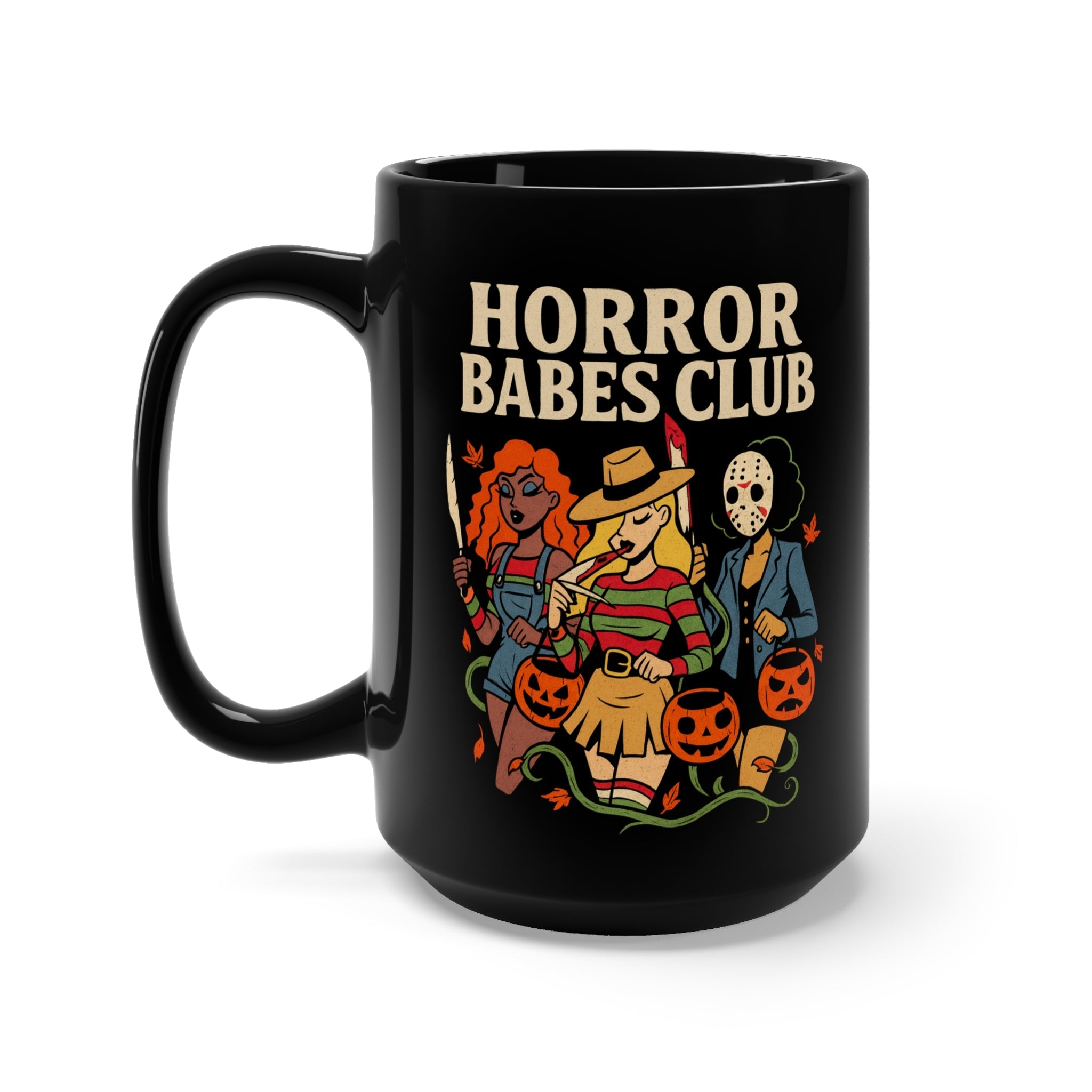 Horror Babes Club Halloween Mug - UntamedEgo LLC.