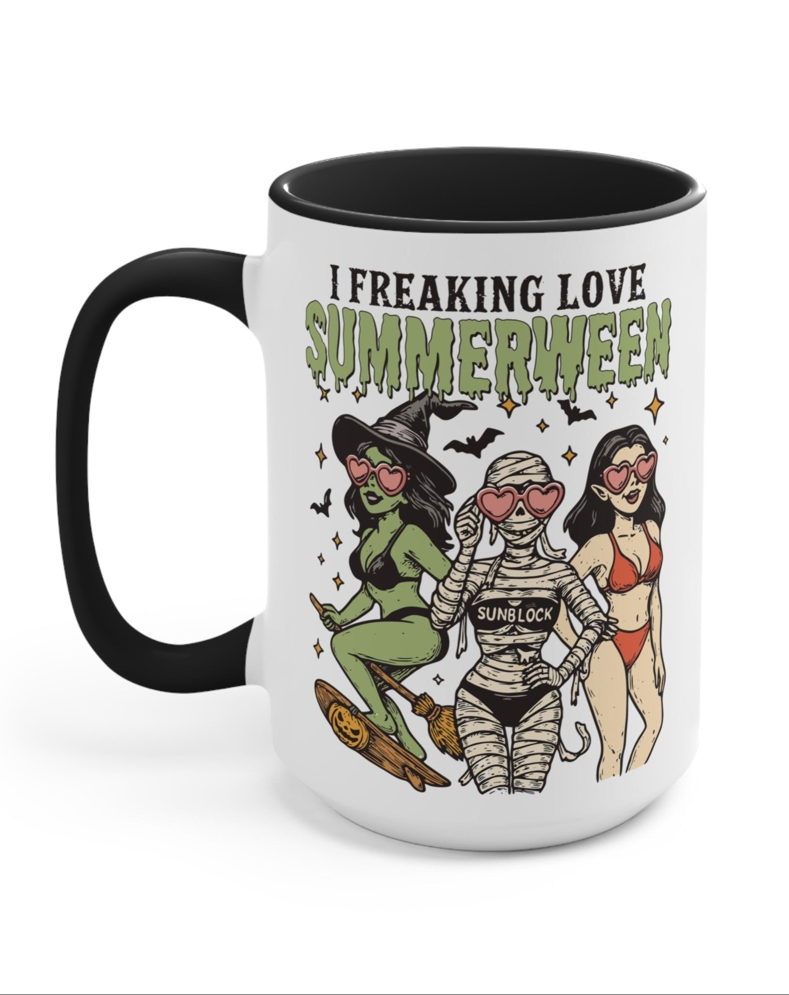 I Freaking Love Summerween Halloween Mug - UntamedEgo LLC.