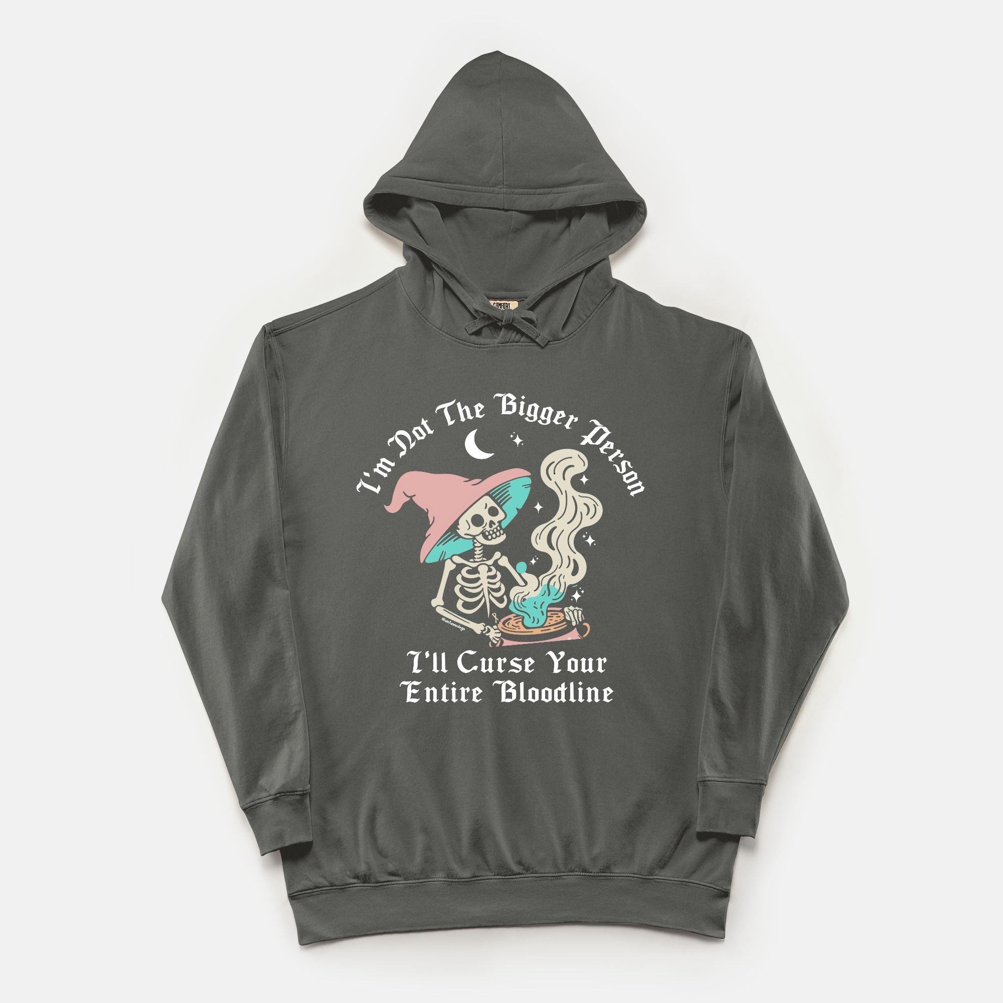 I'm Not The Bigger Person I'll Curse Your Entire Bloodline Vintage Hoodie - UntamedEgo LLC.