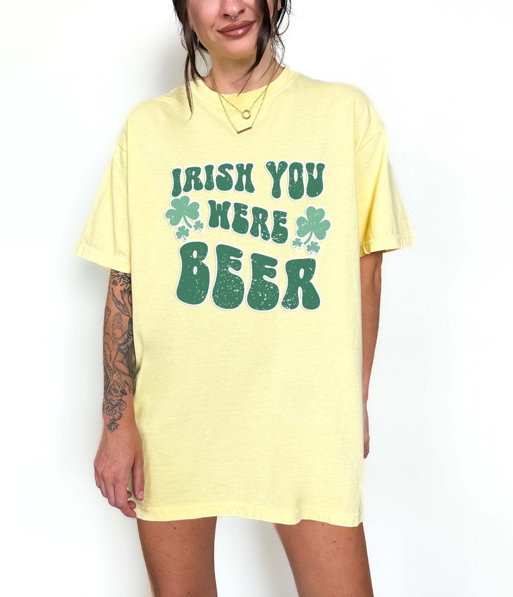 Irish You Were Beer Unisex Saint Patrick's Day Tee - UntamedEgo LLC.