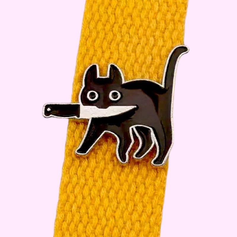 Killer Kitty Pin - UntamedEgo LLC.