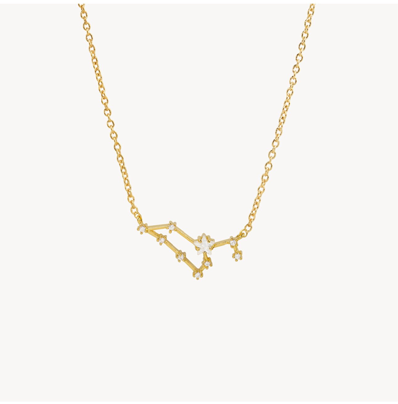 Leo Zodiac 14k Gold Dipped Necklace - UntamedEgo LLC.