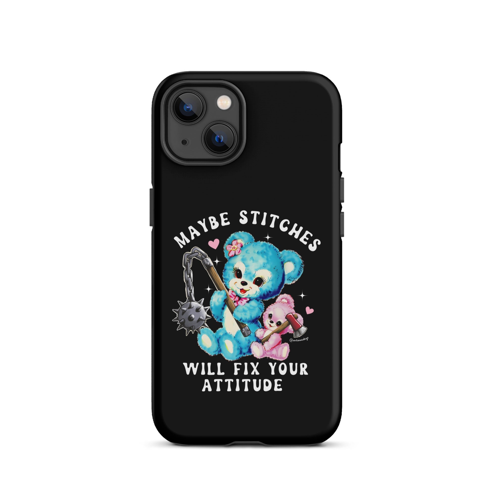 Maybe Stitches Will Fix Your Attitude Tough Case for iPhone® - UntamedEgo LLC.
