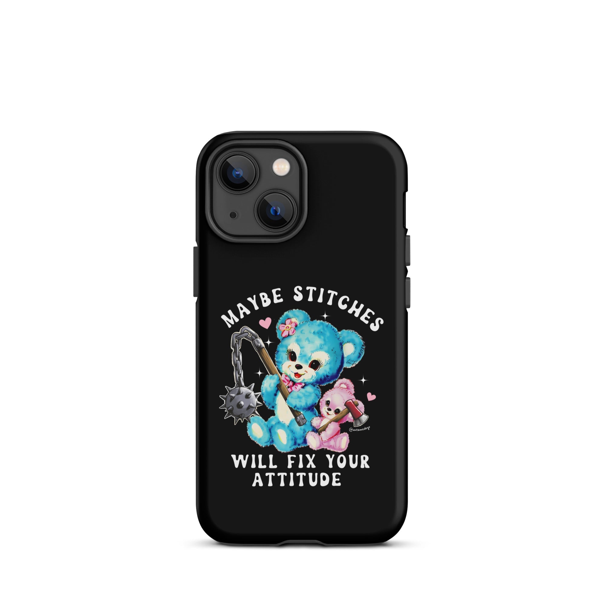 Maybe Stitches Will Fix Your Attitude Tough Case for iPhone® - UntamedEgo LLC.