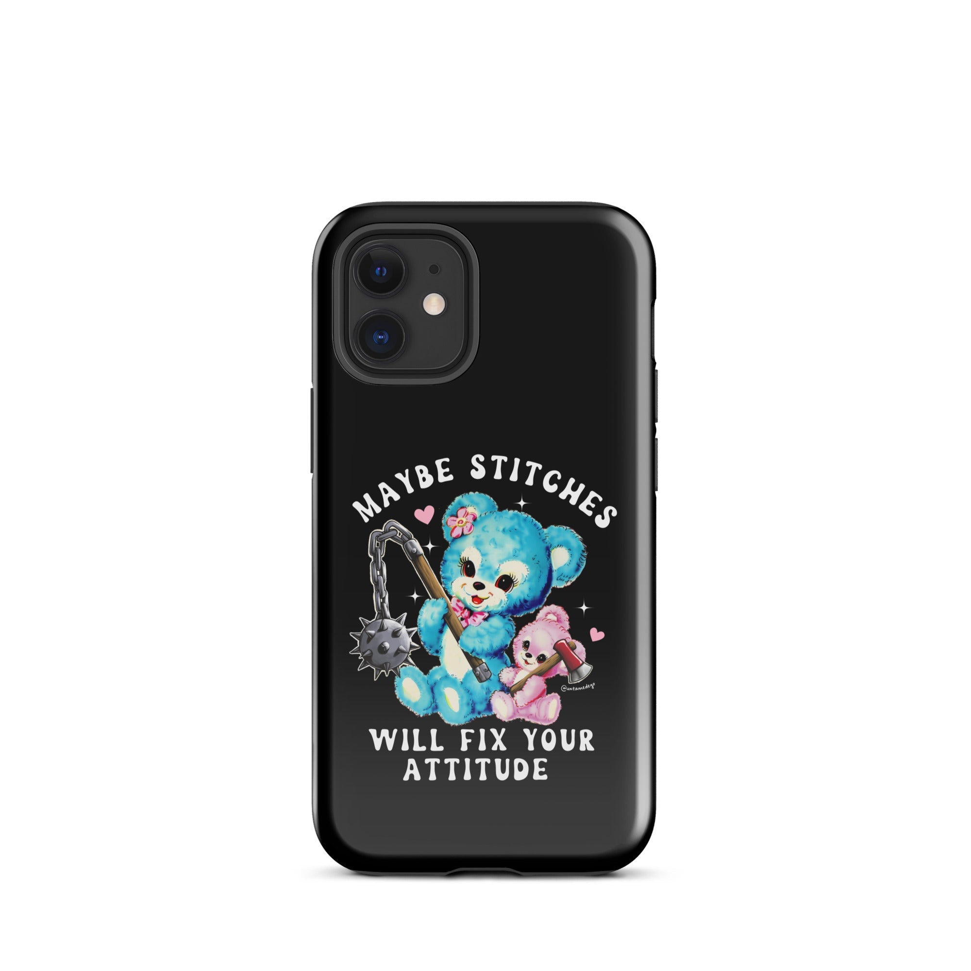 Maybe Stitches Will Fix Your Attitude Tough Case for iPhone® - UntamedEgo LLC.